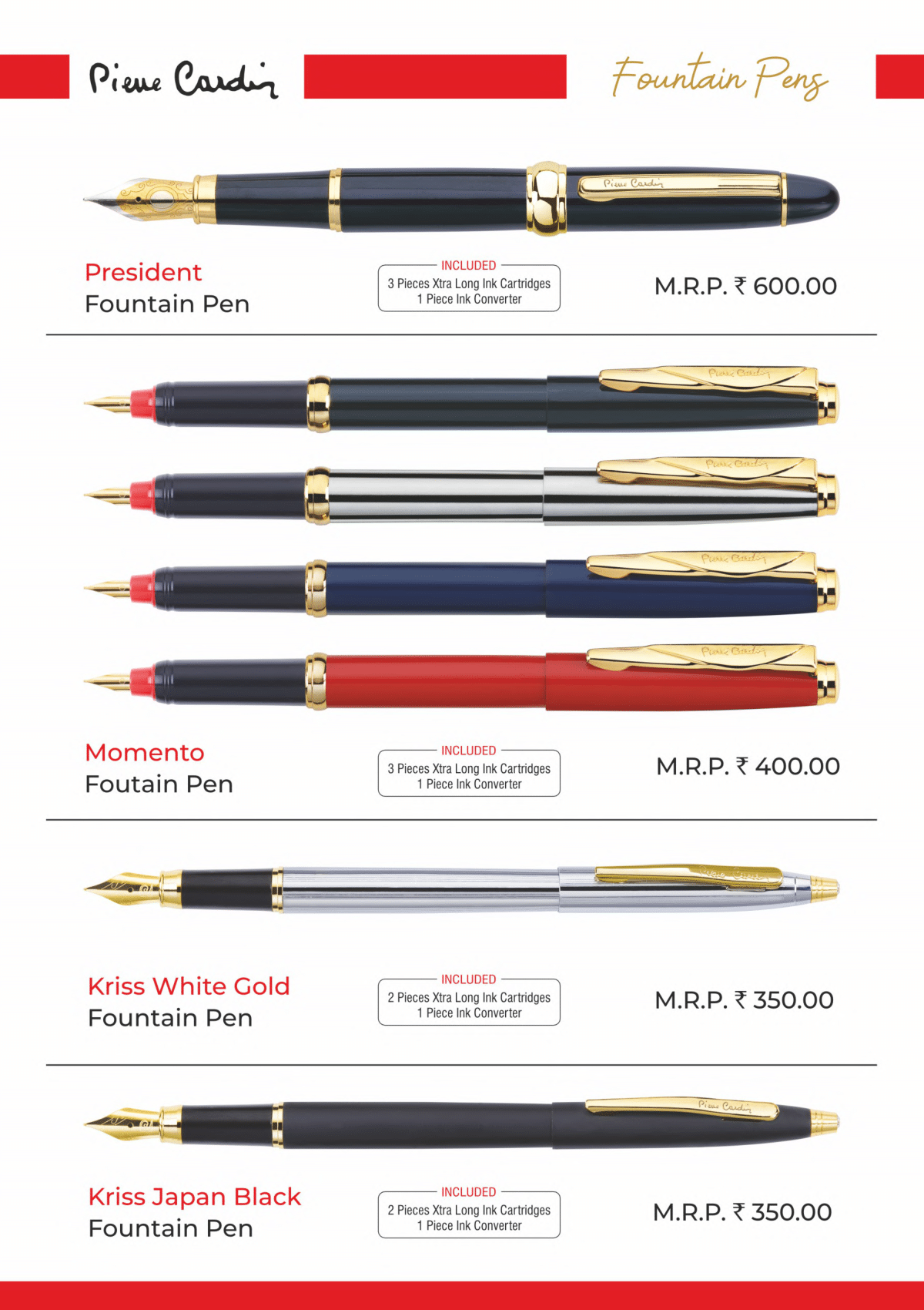 Pierre Cardin President Fountain Pen