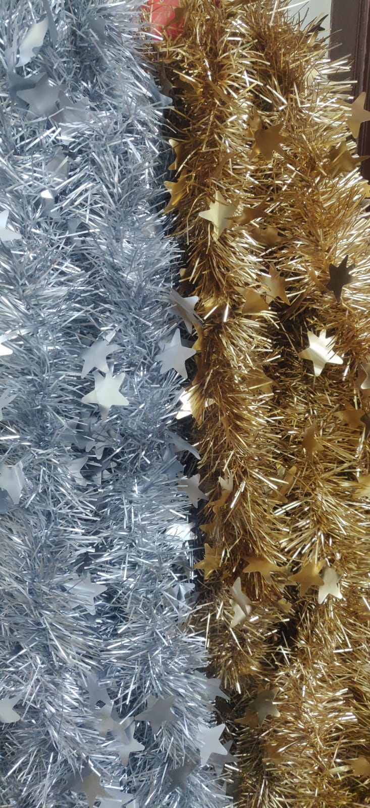Festive Tinsel Garland