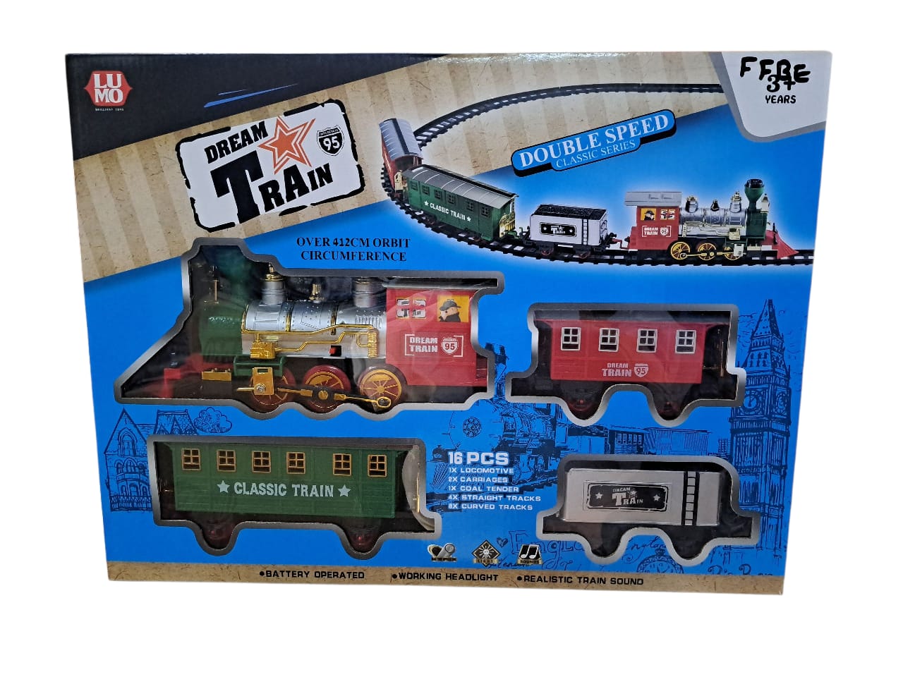 Dream Train 95 Toy Set
