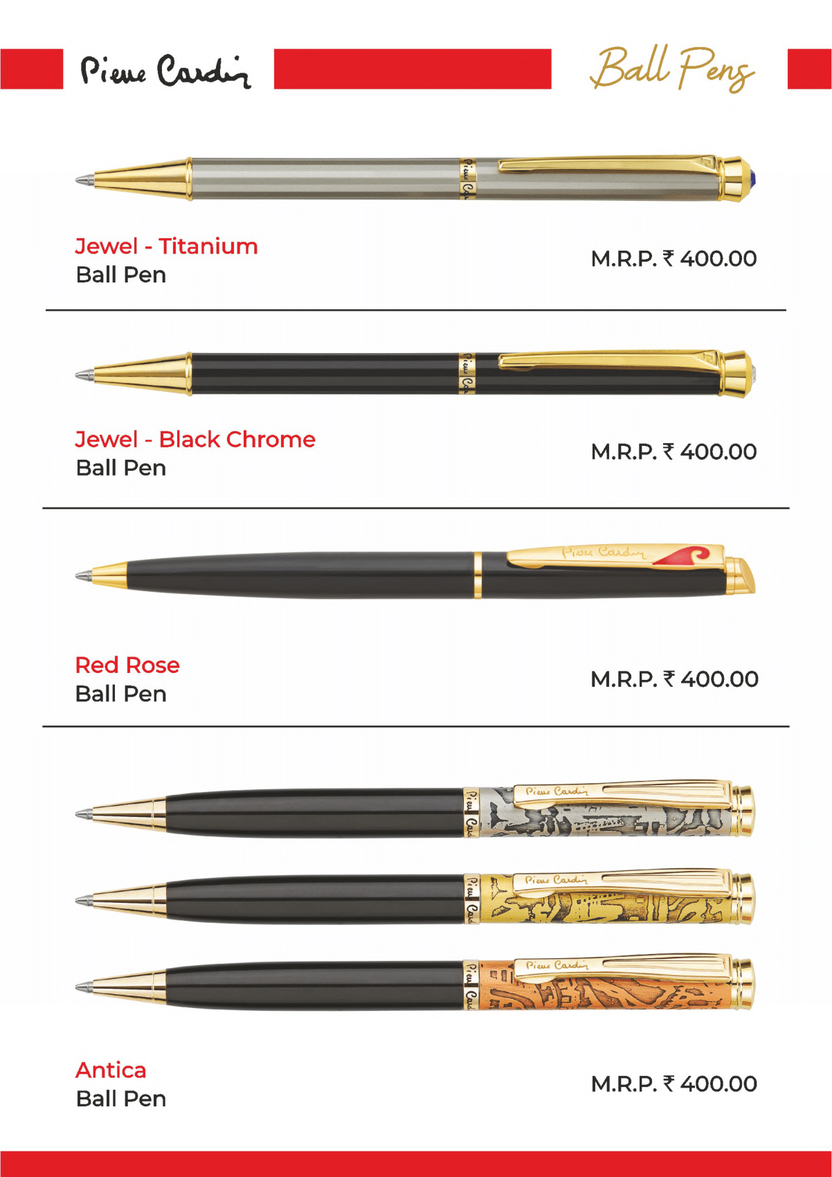 Pierre Cardin Ball Pens