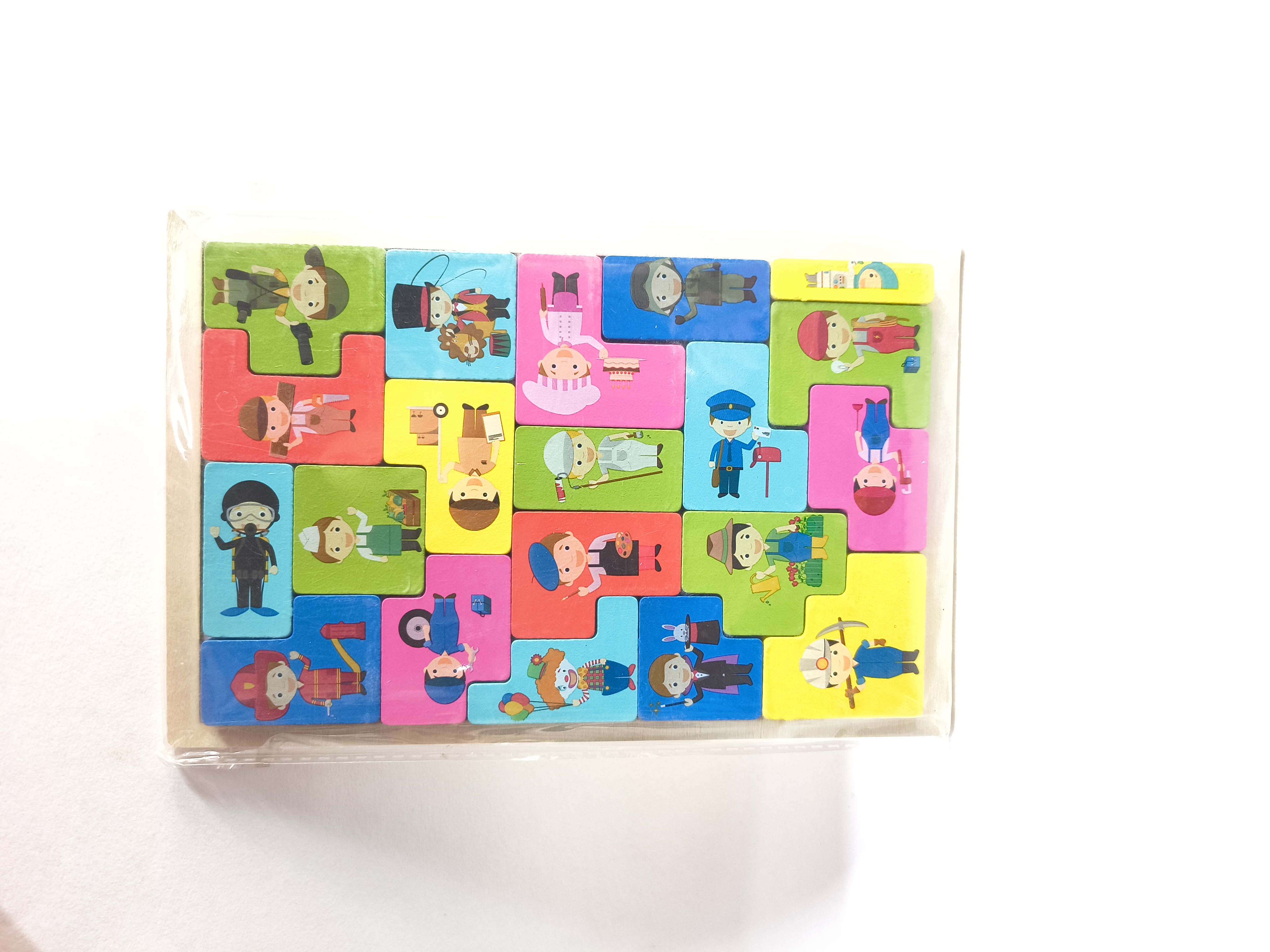 Colorful Puzzle Notebook
