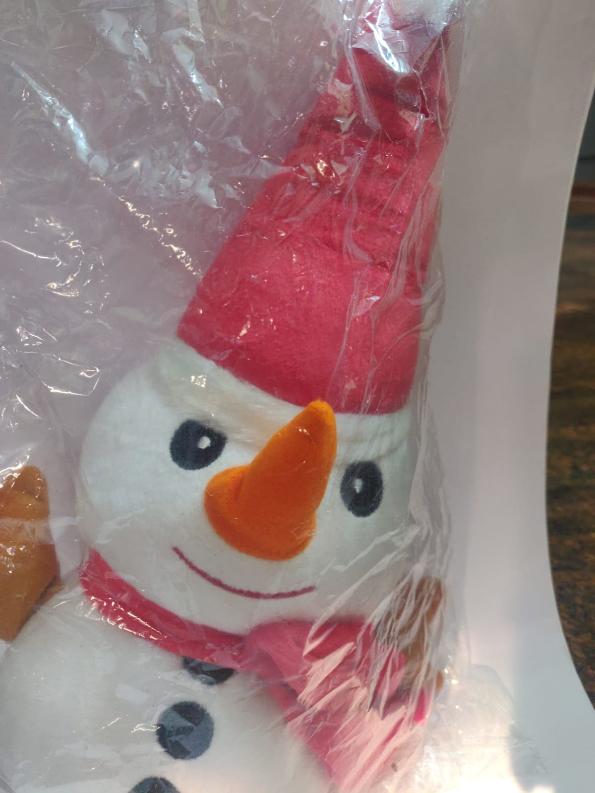 Plush Snowman Toy