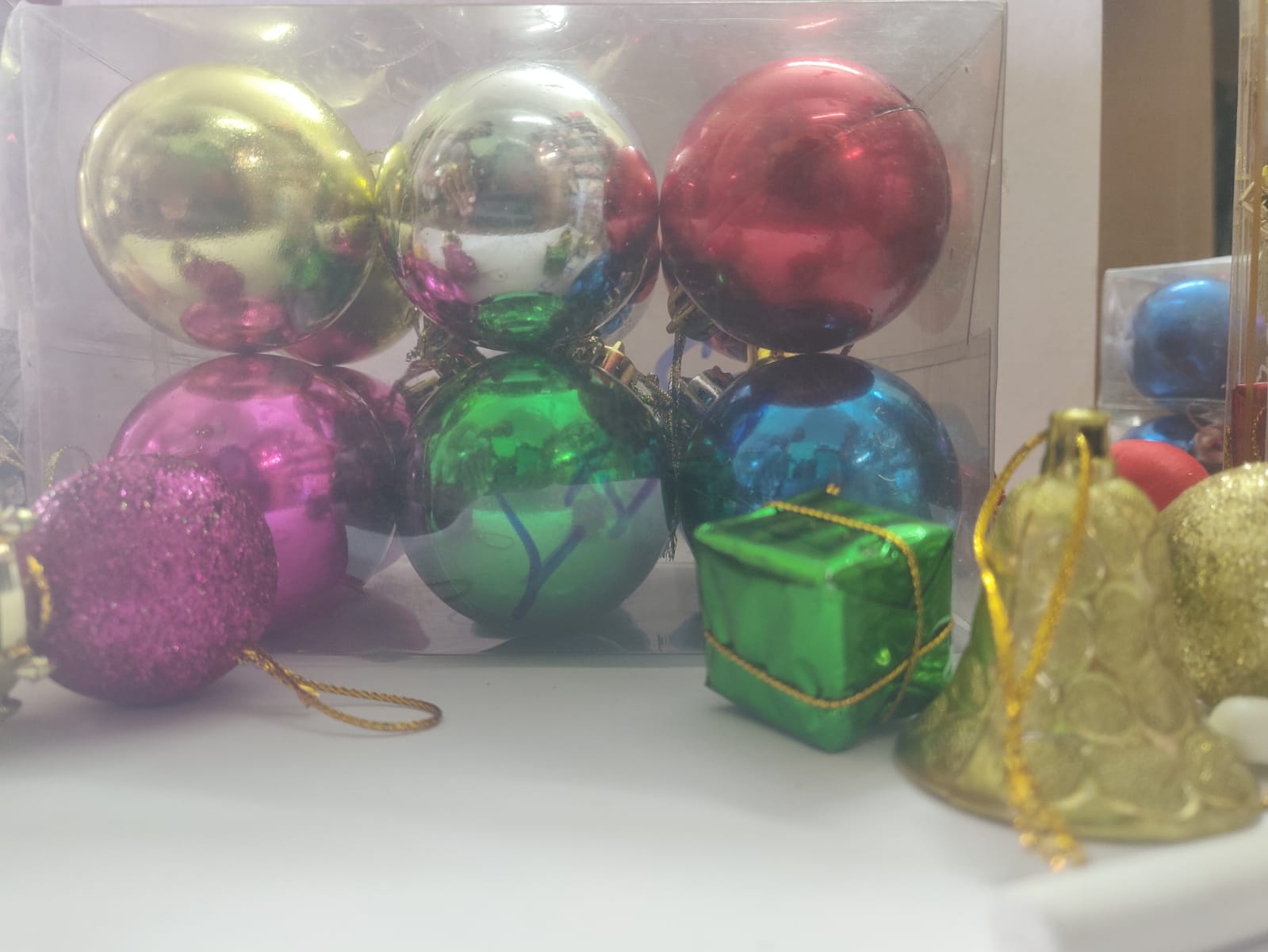 Colorful Christmas Tree Ornaments
