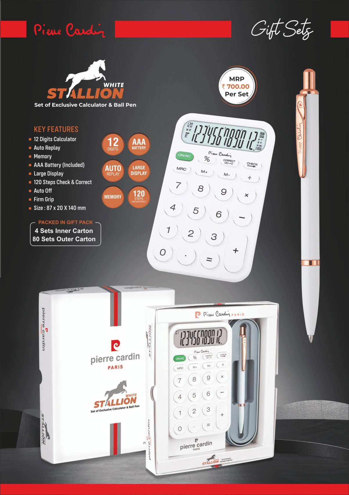 Pierre Cardin Stallion Gift Set