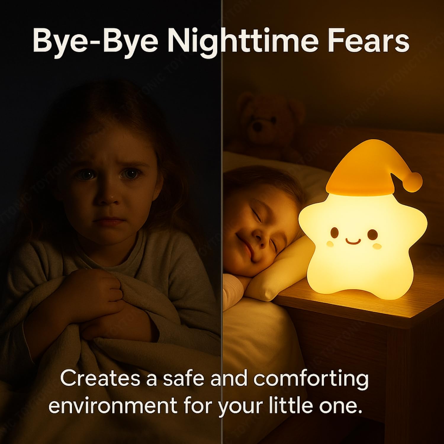 Cute Night Light with Hat