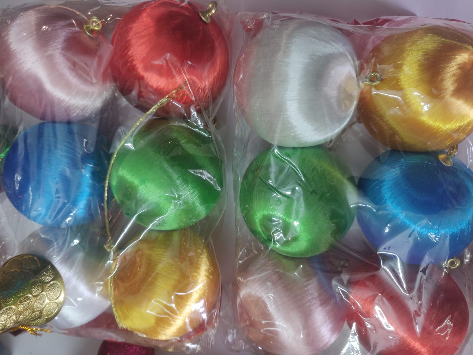 Colorful Christmas Tree Ornaments