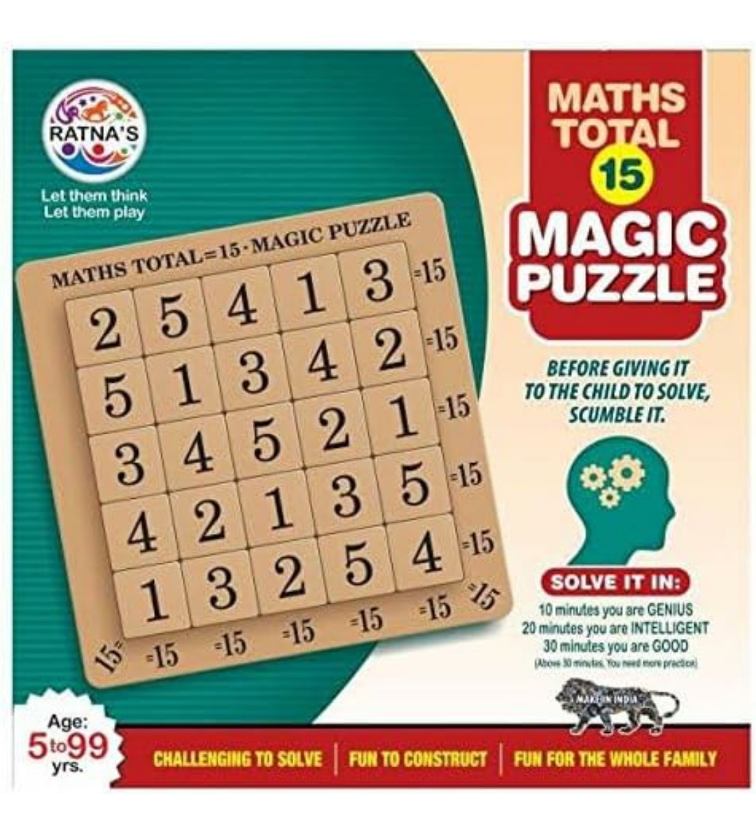 Magic Puzzle (4x4)
