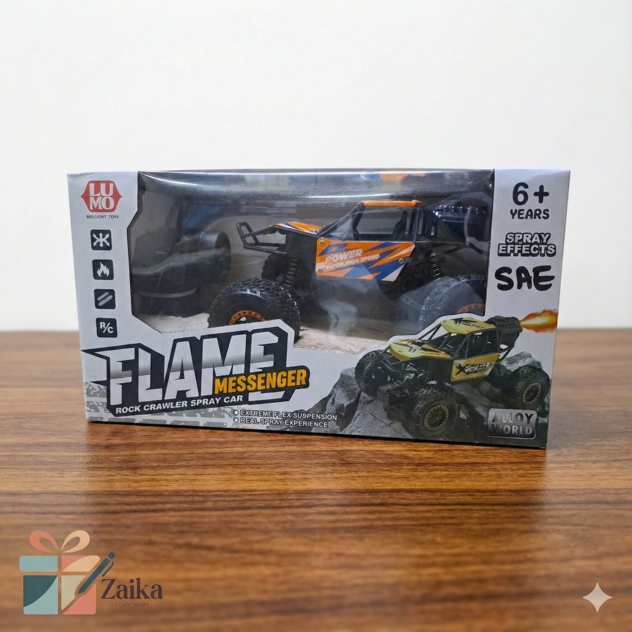 Flame Messenger Rock Crawler Spray Car