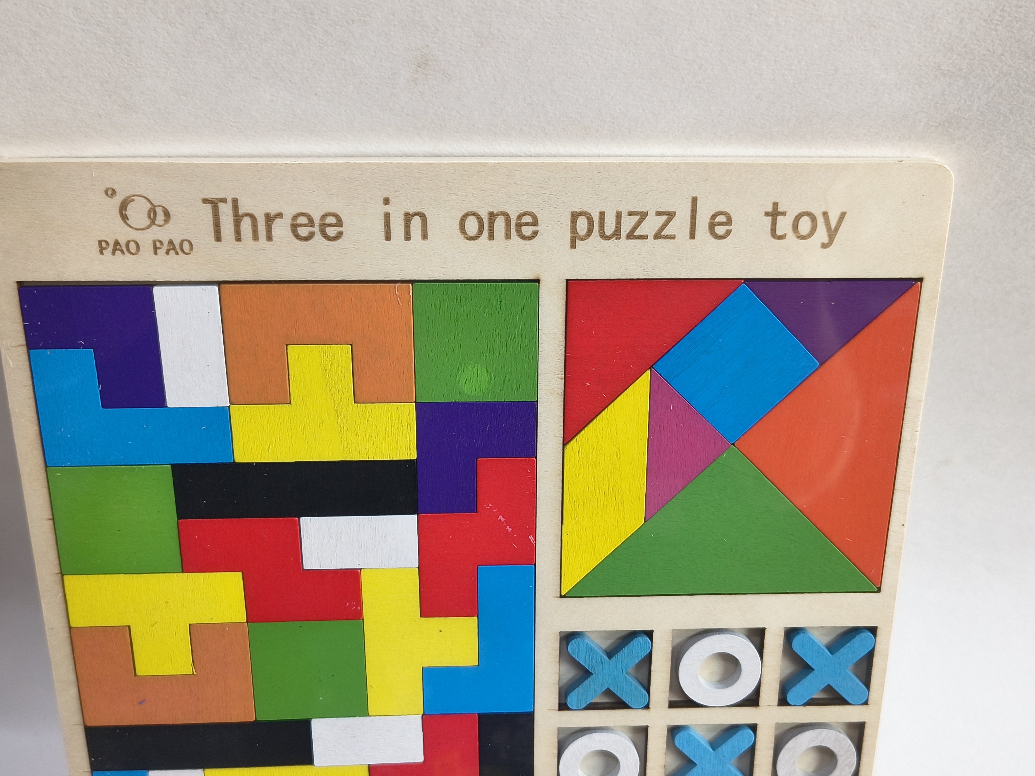 Three-in-One Puzzle Toy
