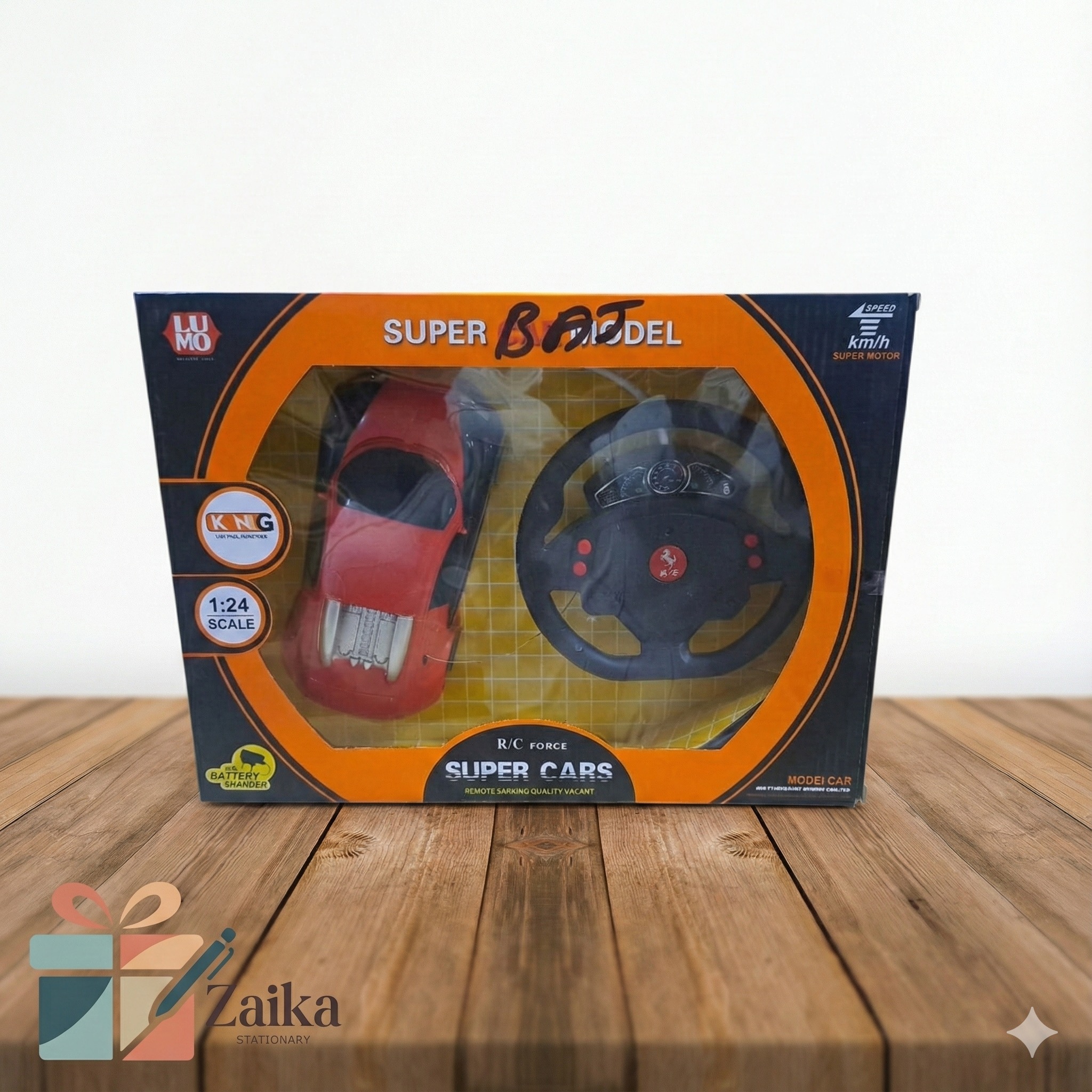 RC Super Car with Steering Wheel Remote