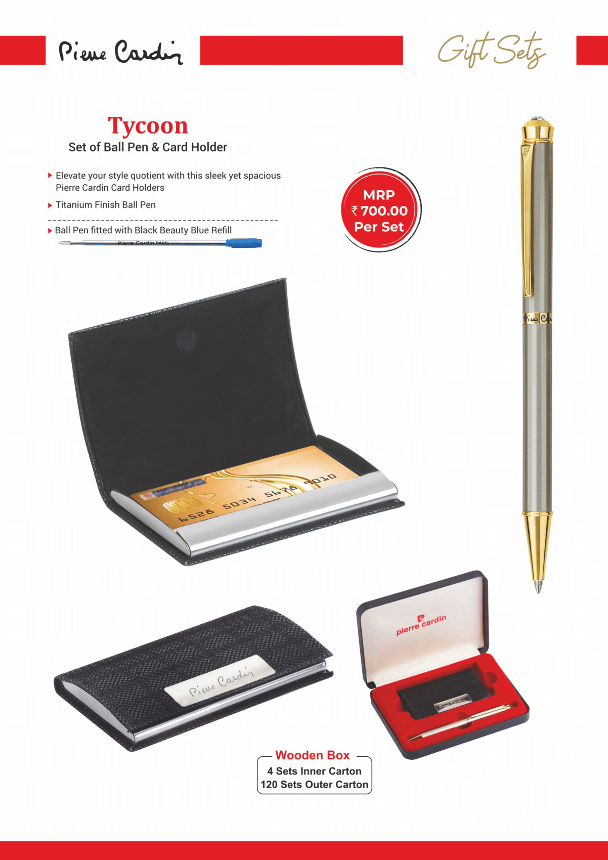 Pierre Cardin Tycoon Gift Set