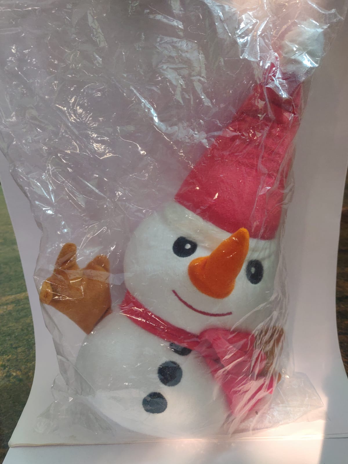 Plush Snowman Toy