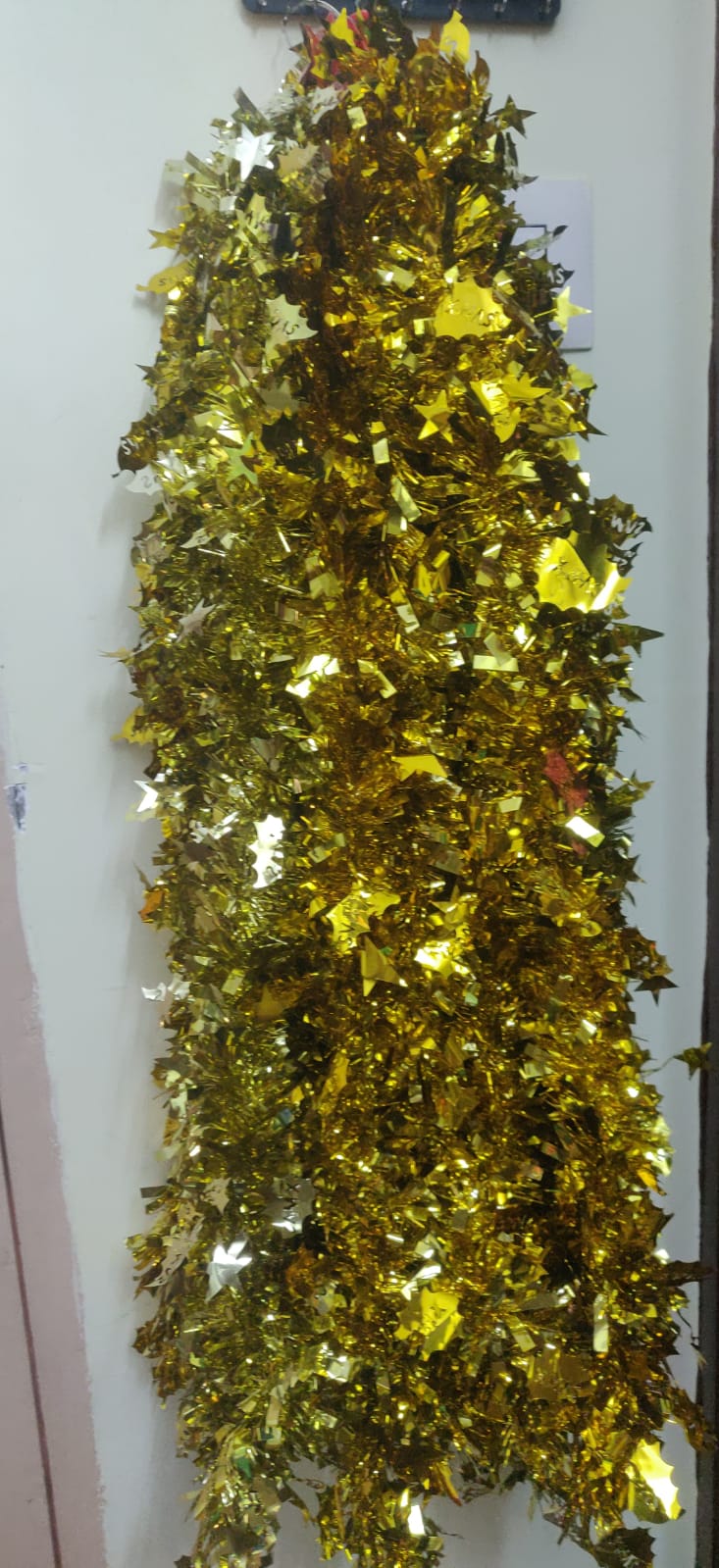Festive Tinsel Garland