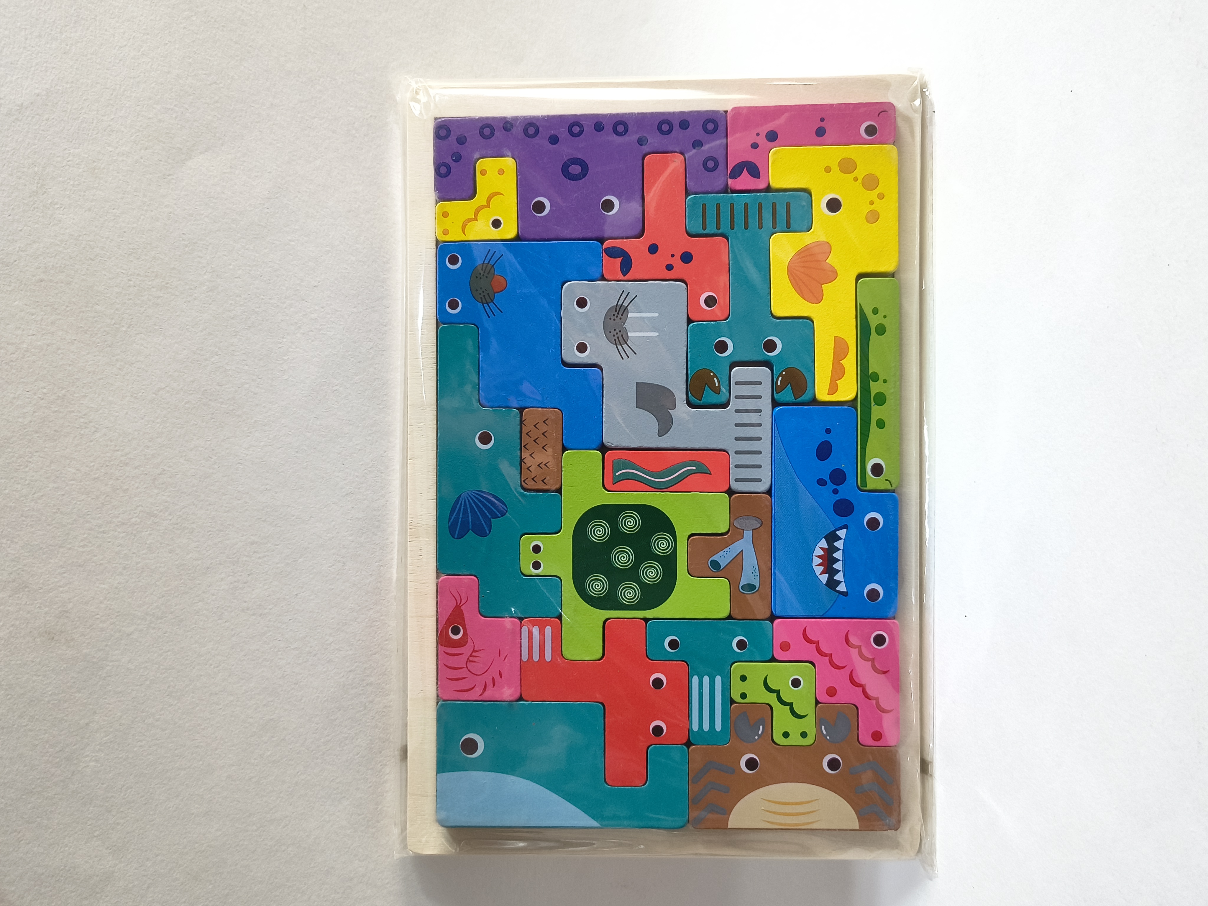 Colorful Puzzle Notebook