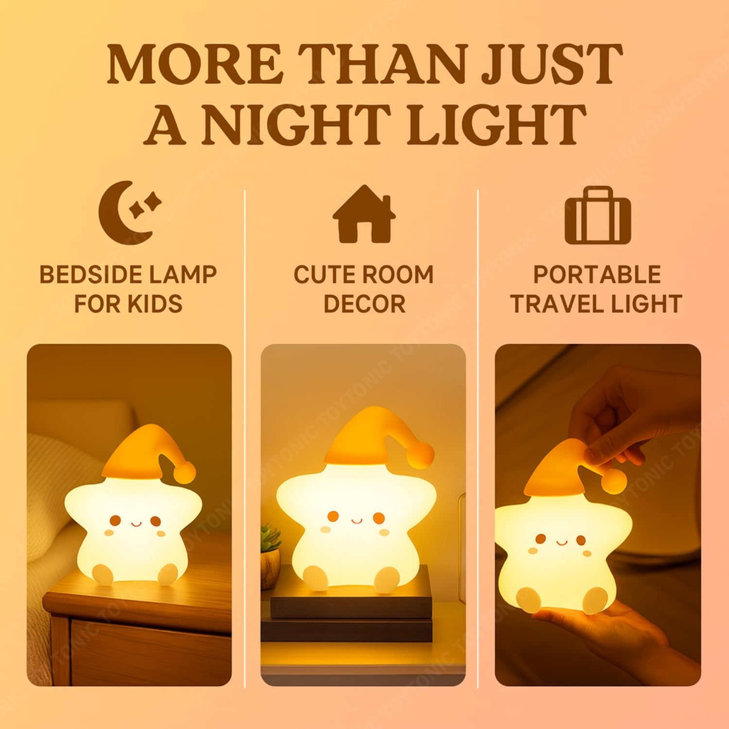 Cute Night Light with Hat
