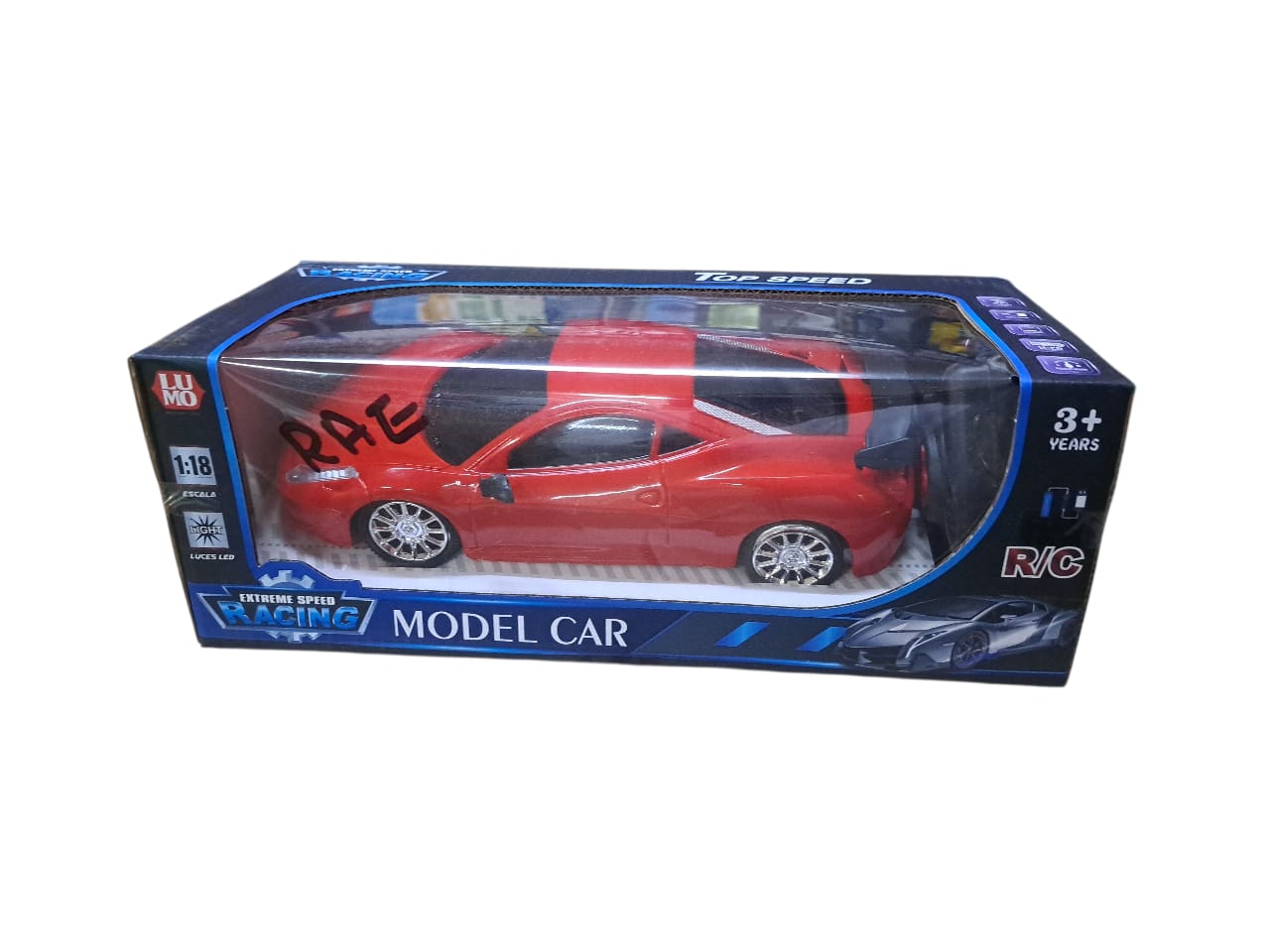 Red R/C Model Car