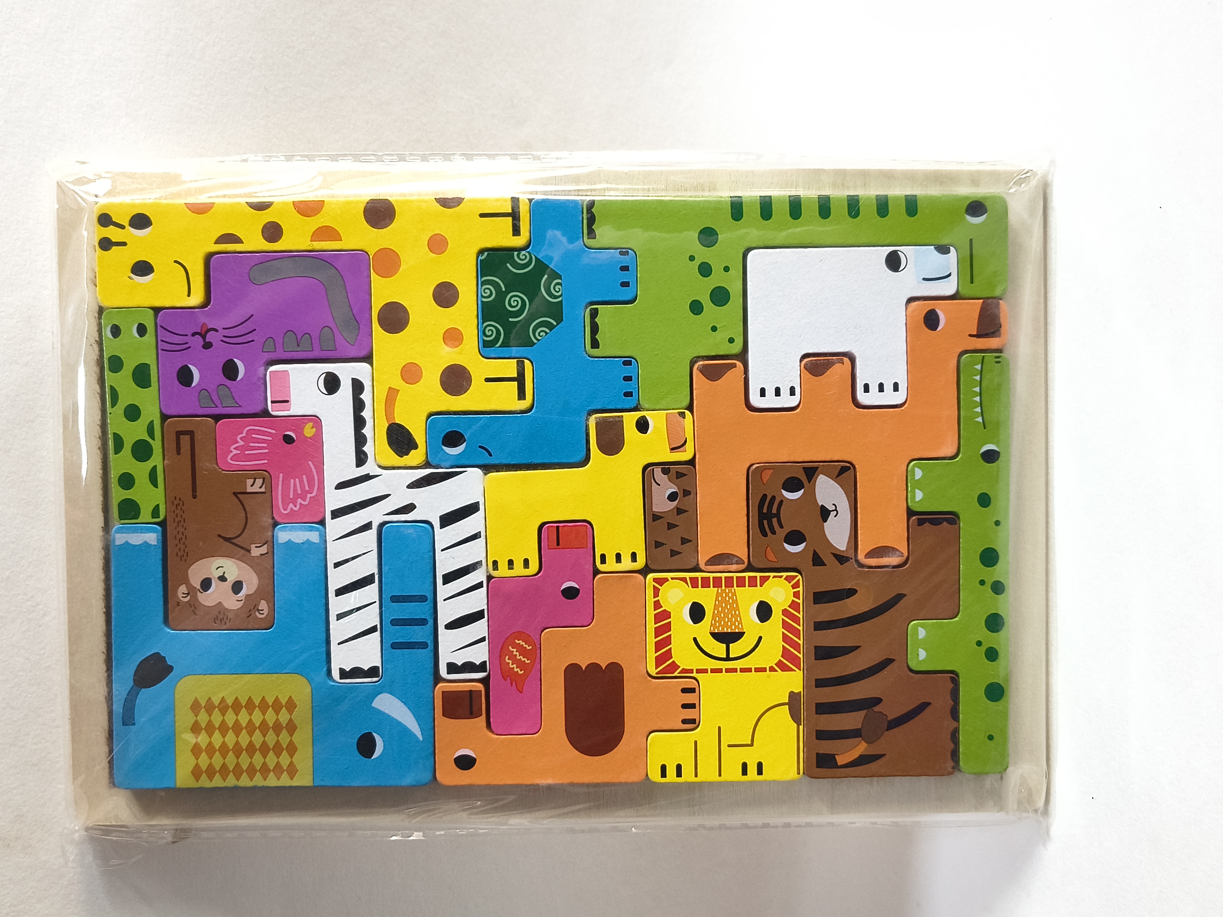 Colorful Puzzle Notebook