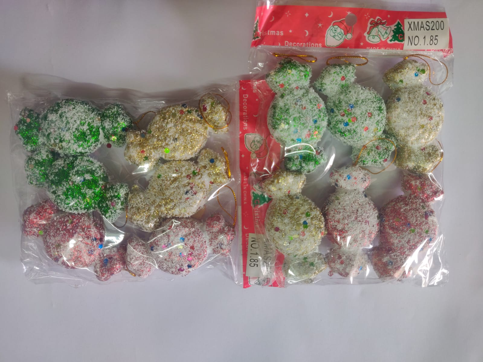 Christmas Bird Ornaments