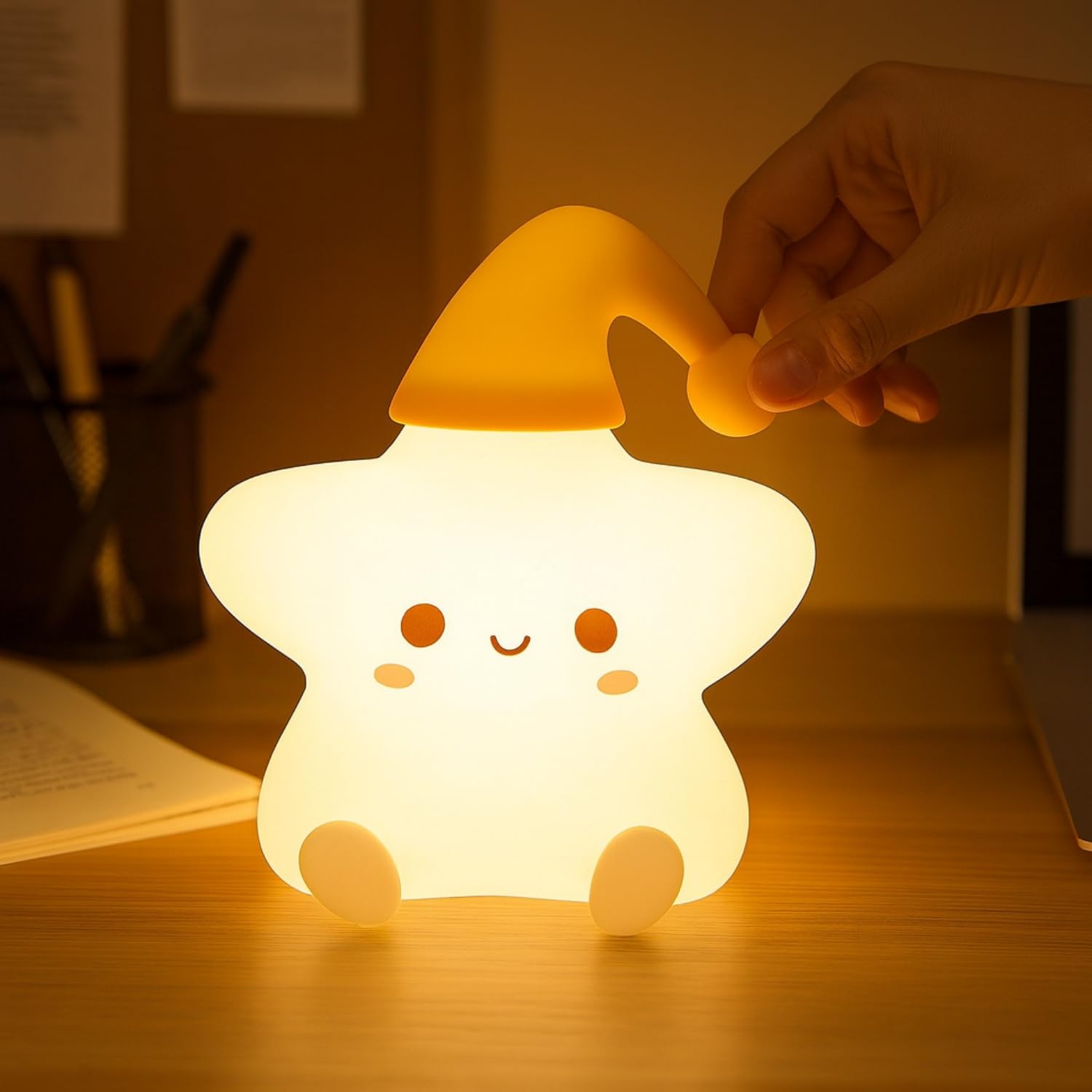 Cute Night Light with Hat