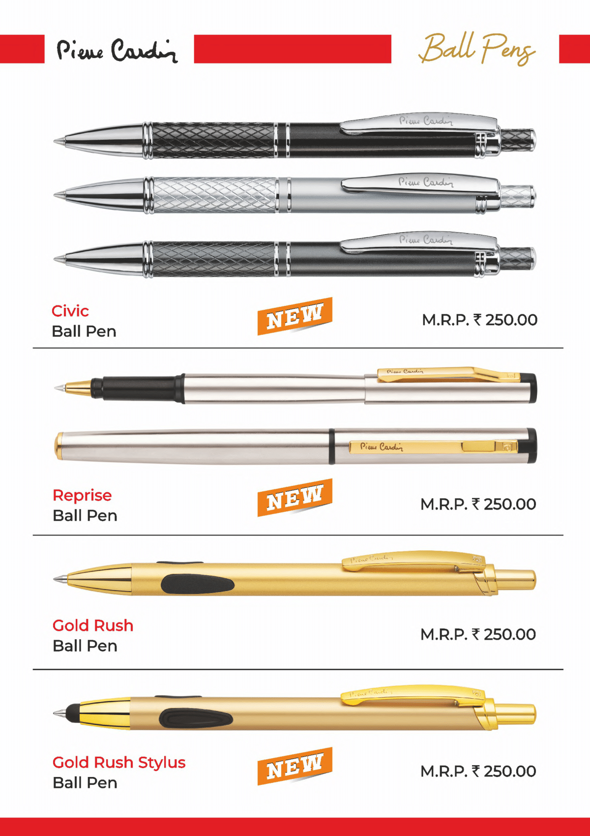 Pierre Cardin Gold Rush Stylus Ball Pen