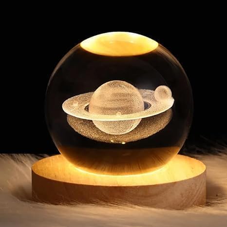 Solar System Crystal Ball Night Light