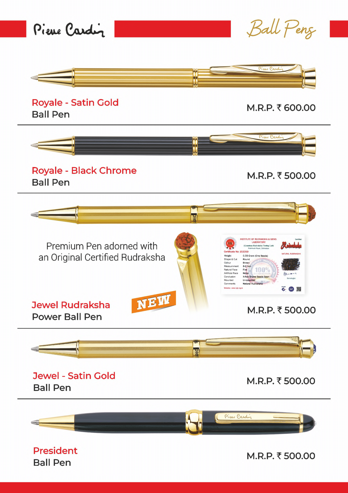 Royale - Satin Gold Ball Pen