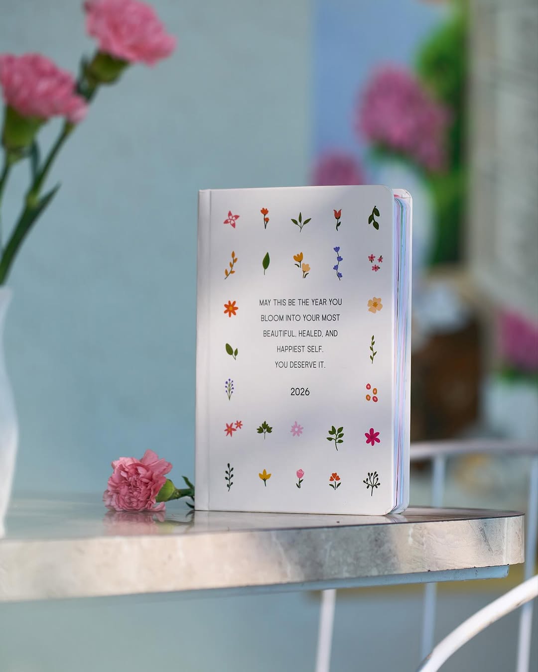 2026 Floral Inspirational Planner