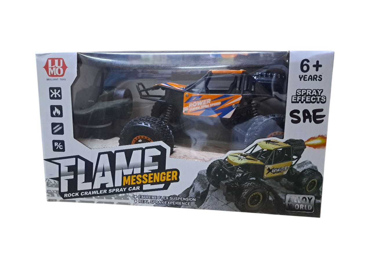 Flame Messenger Rock Crawler Spray Car