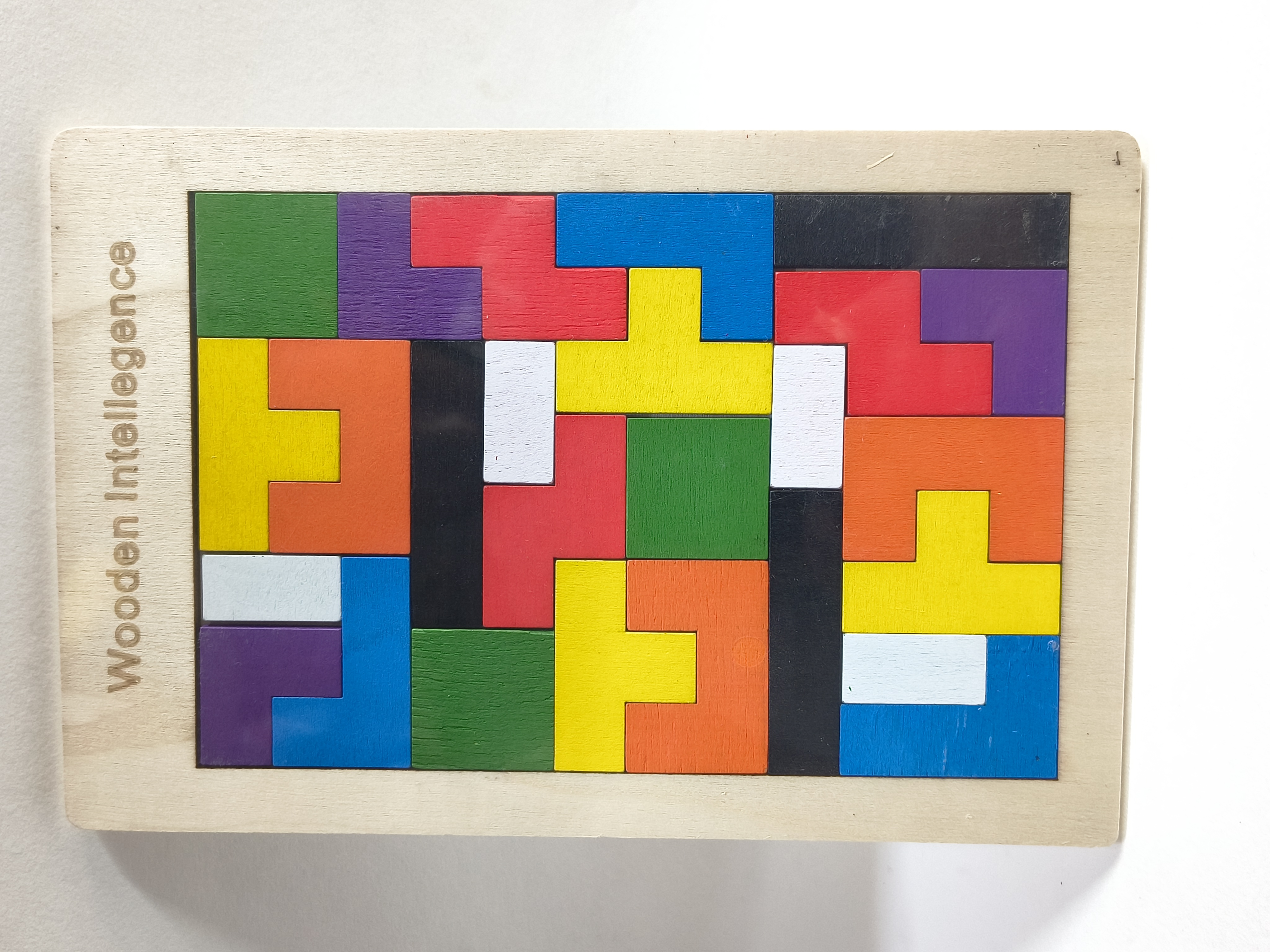 Wooden Puzzle Blocks