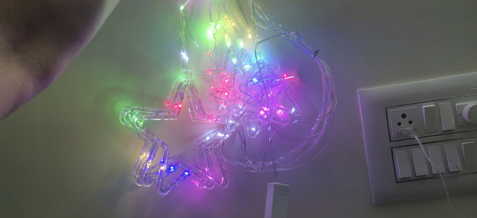 Star-Shaped LED String Lights