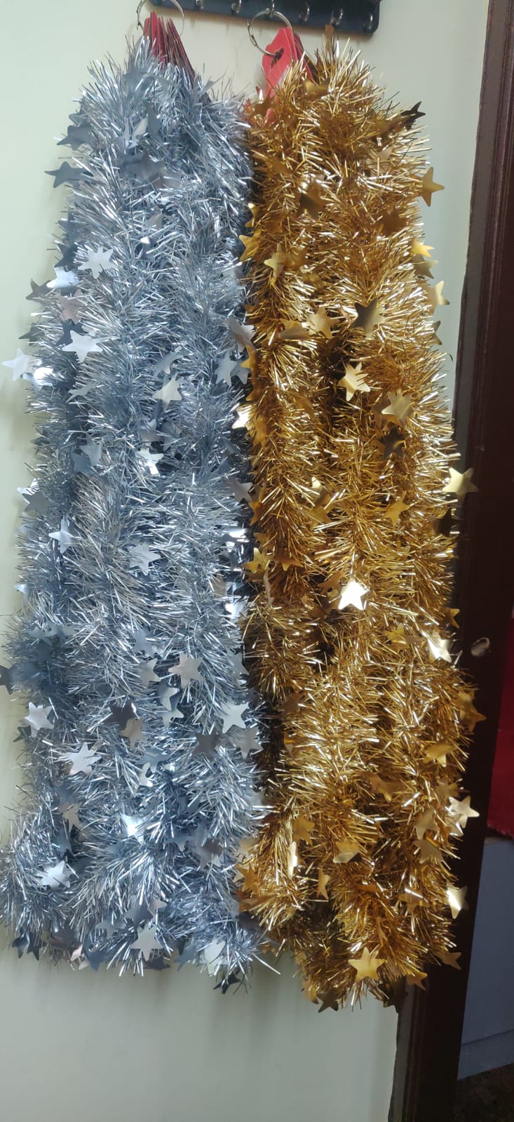 Festive Tinsel Garland