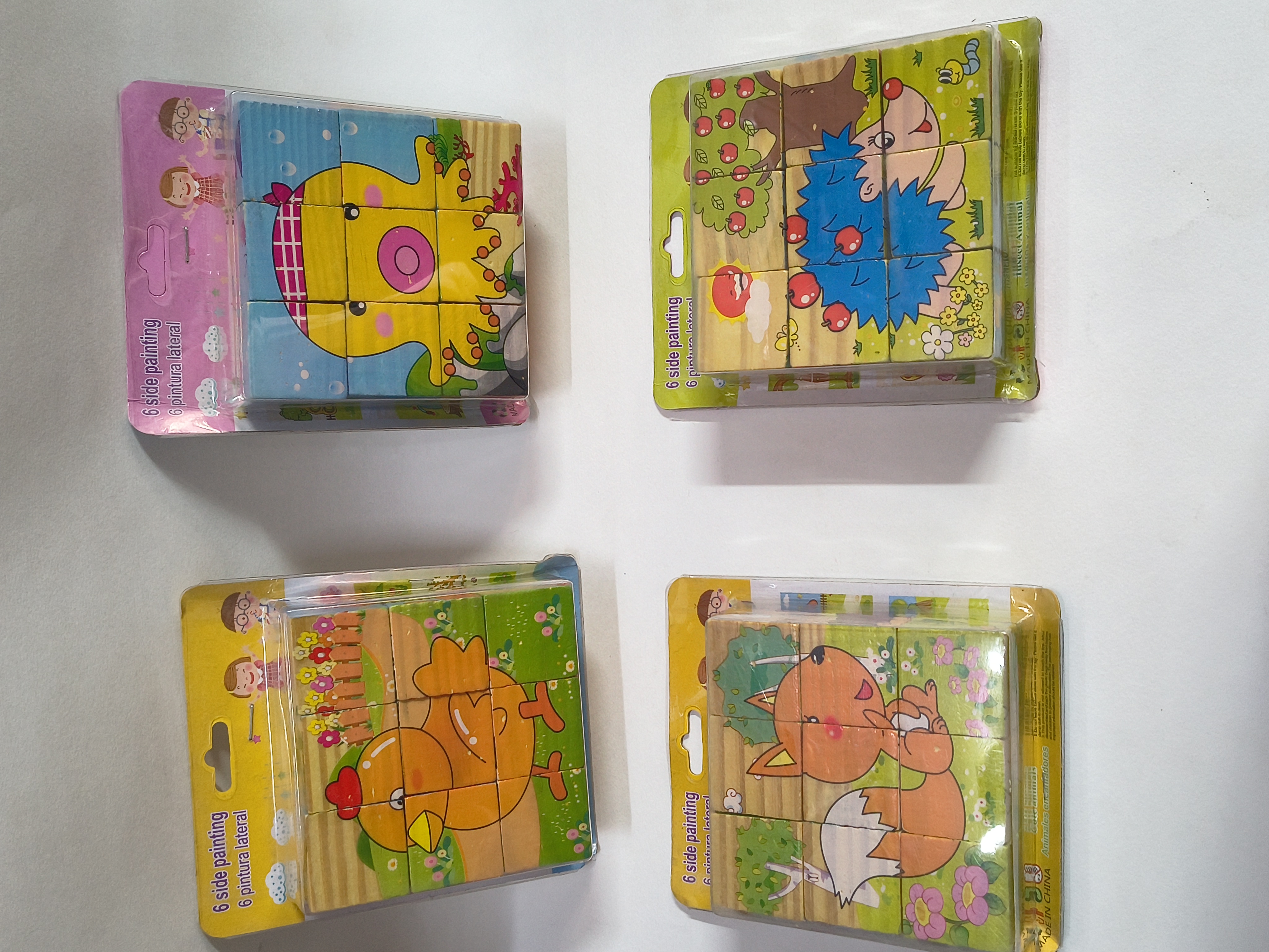 Wooden Animal Puzzle Set