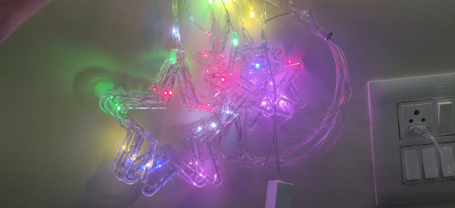 Star-Shaped LED String Lights