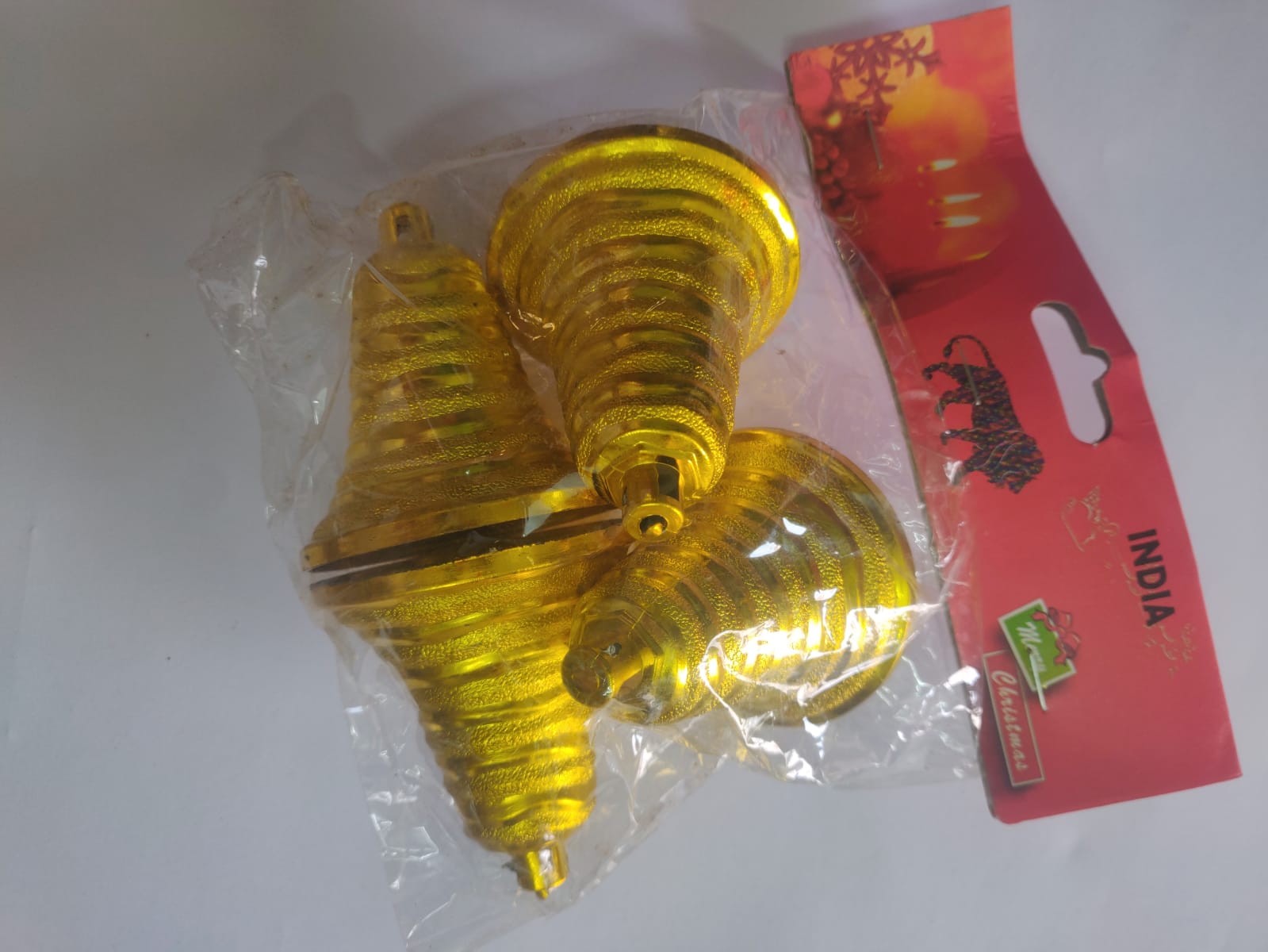 Golden Decorative Conch Shells