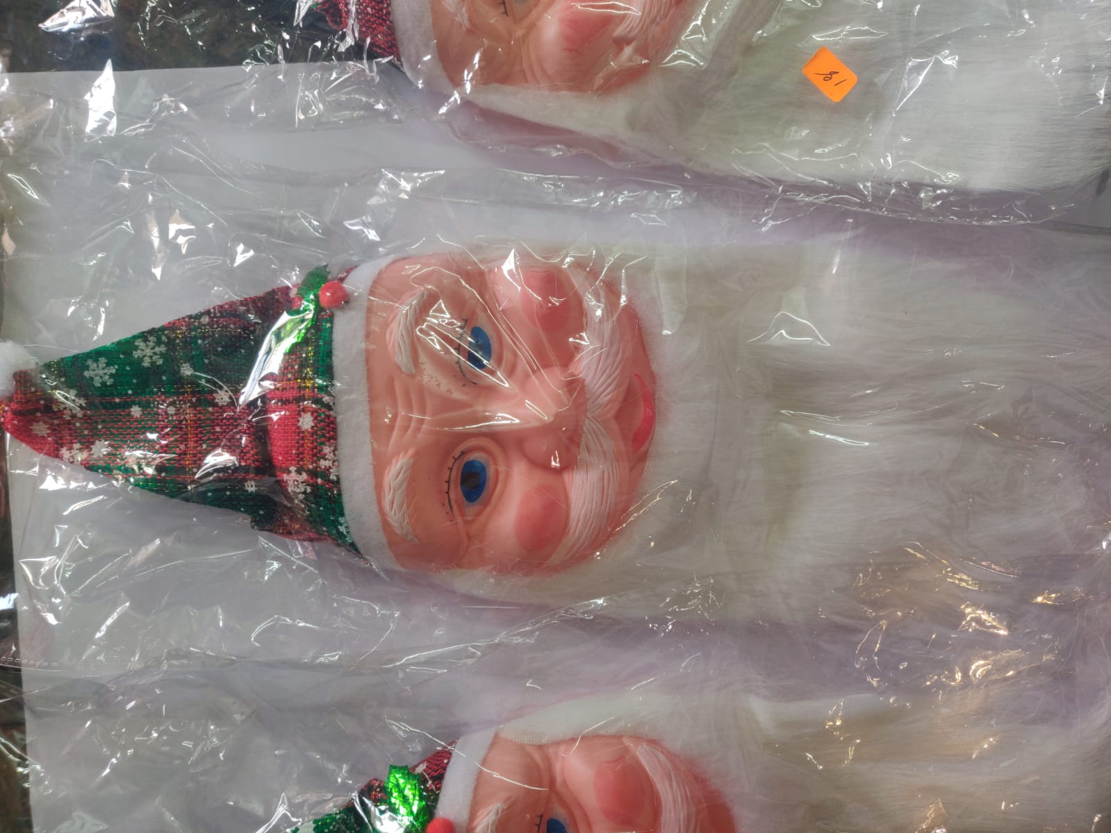 White Synthetic Wig Set