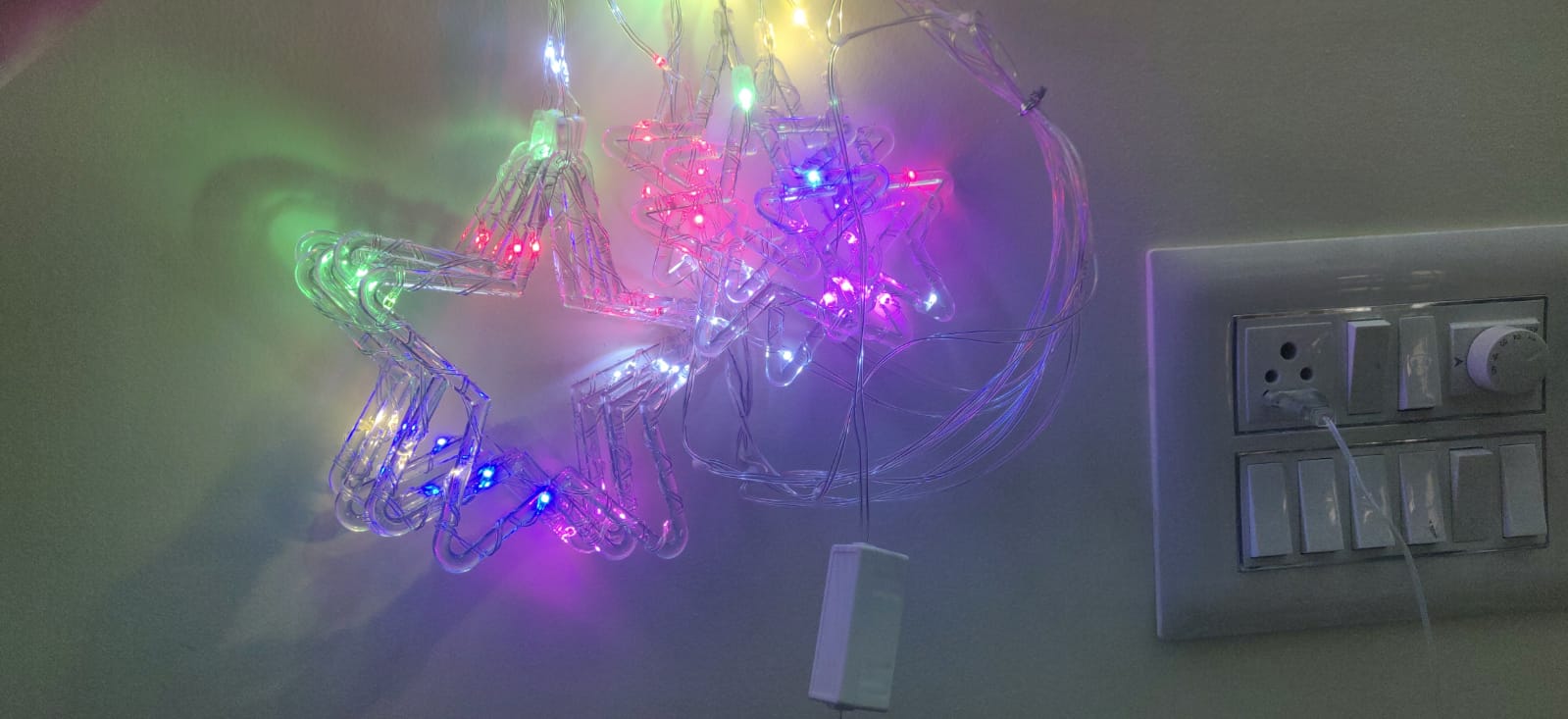 Star-Shaped LED String Lights