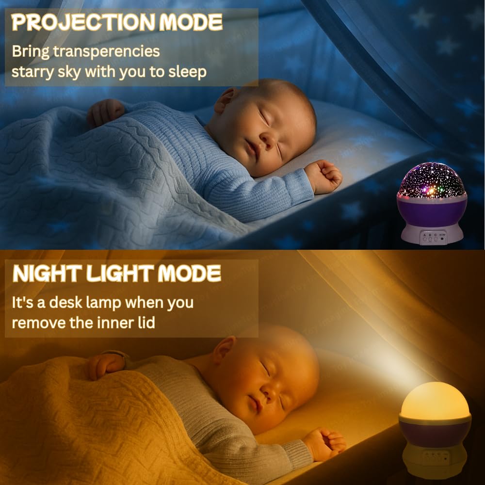 Starry Sky Projection Night Light