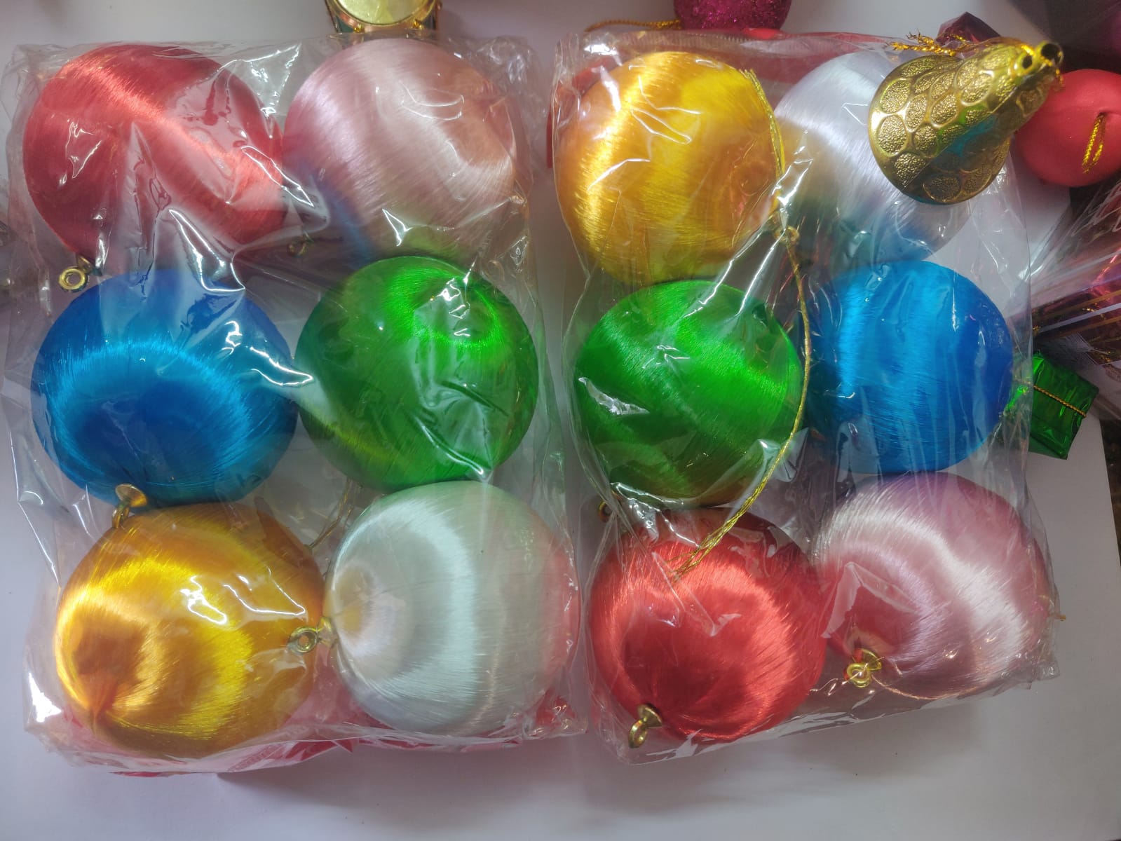 Colorful Christmas Tree Ornaments