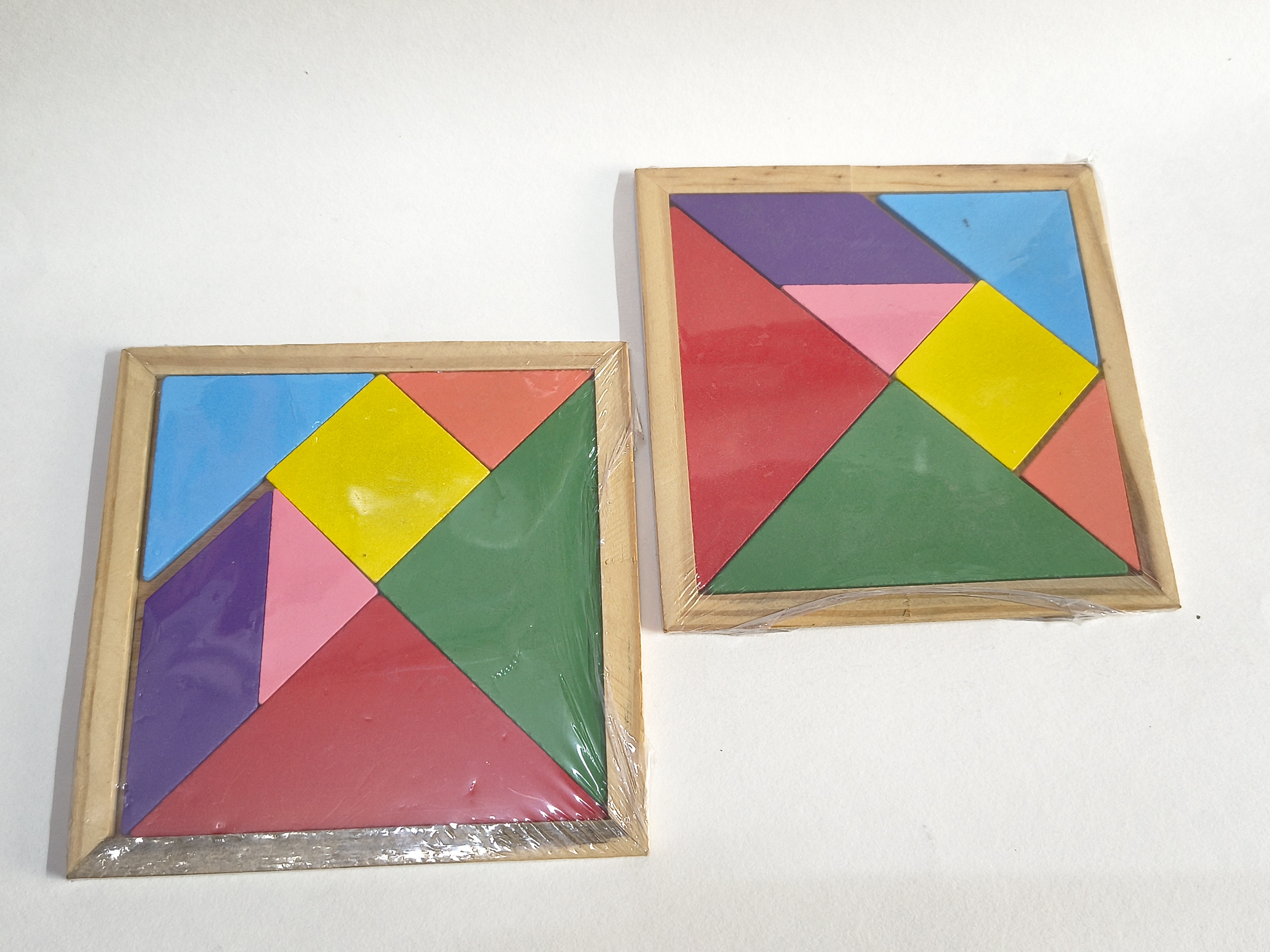 Wooden Tangram Puzzle Set