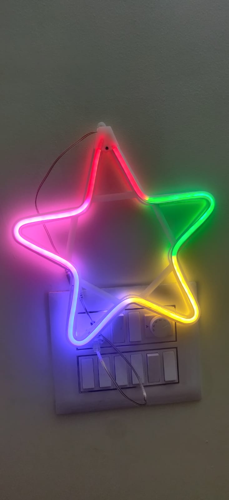 Star-Shaped LED String Lights
