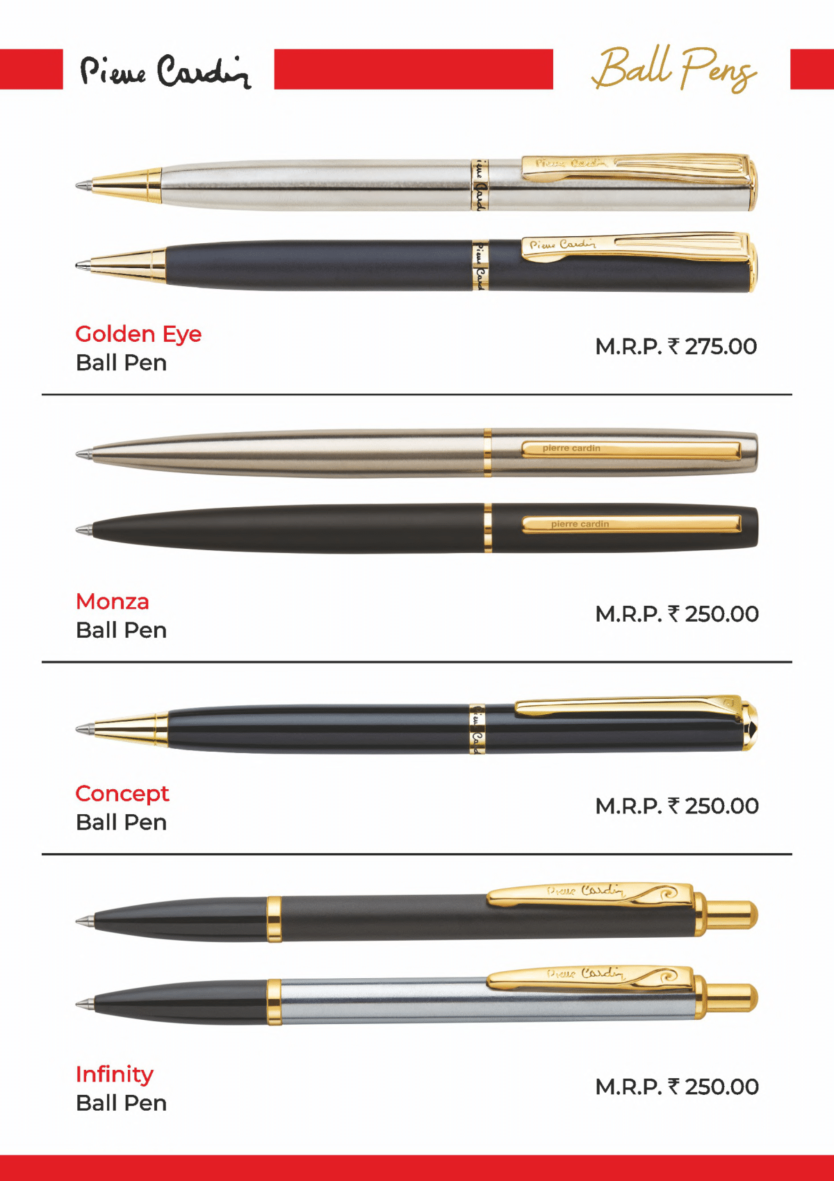 Pierre Cardin Ball Pens