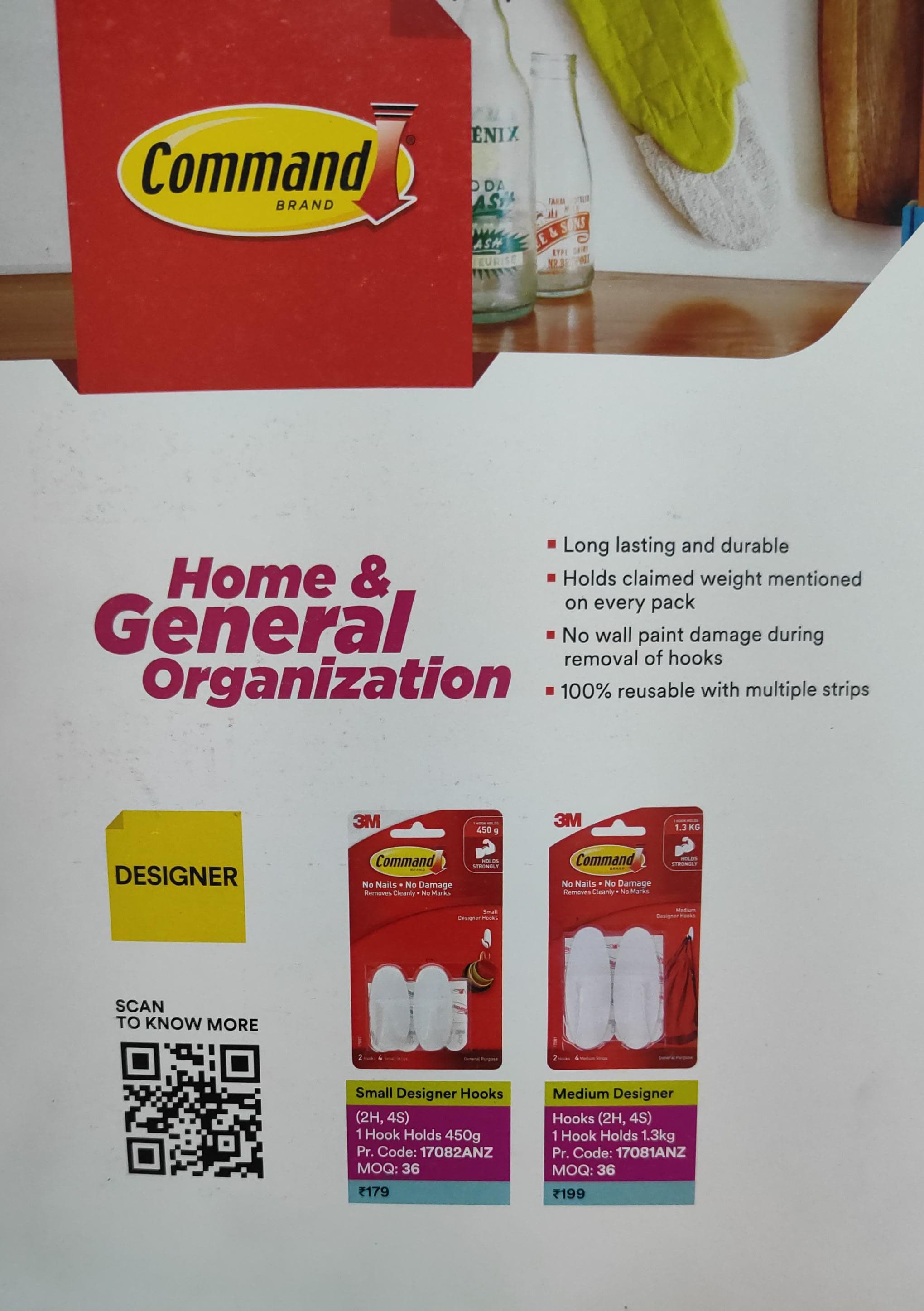 Command Home Decor Clips