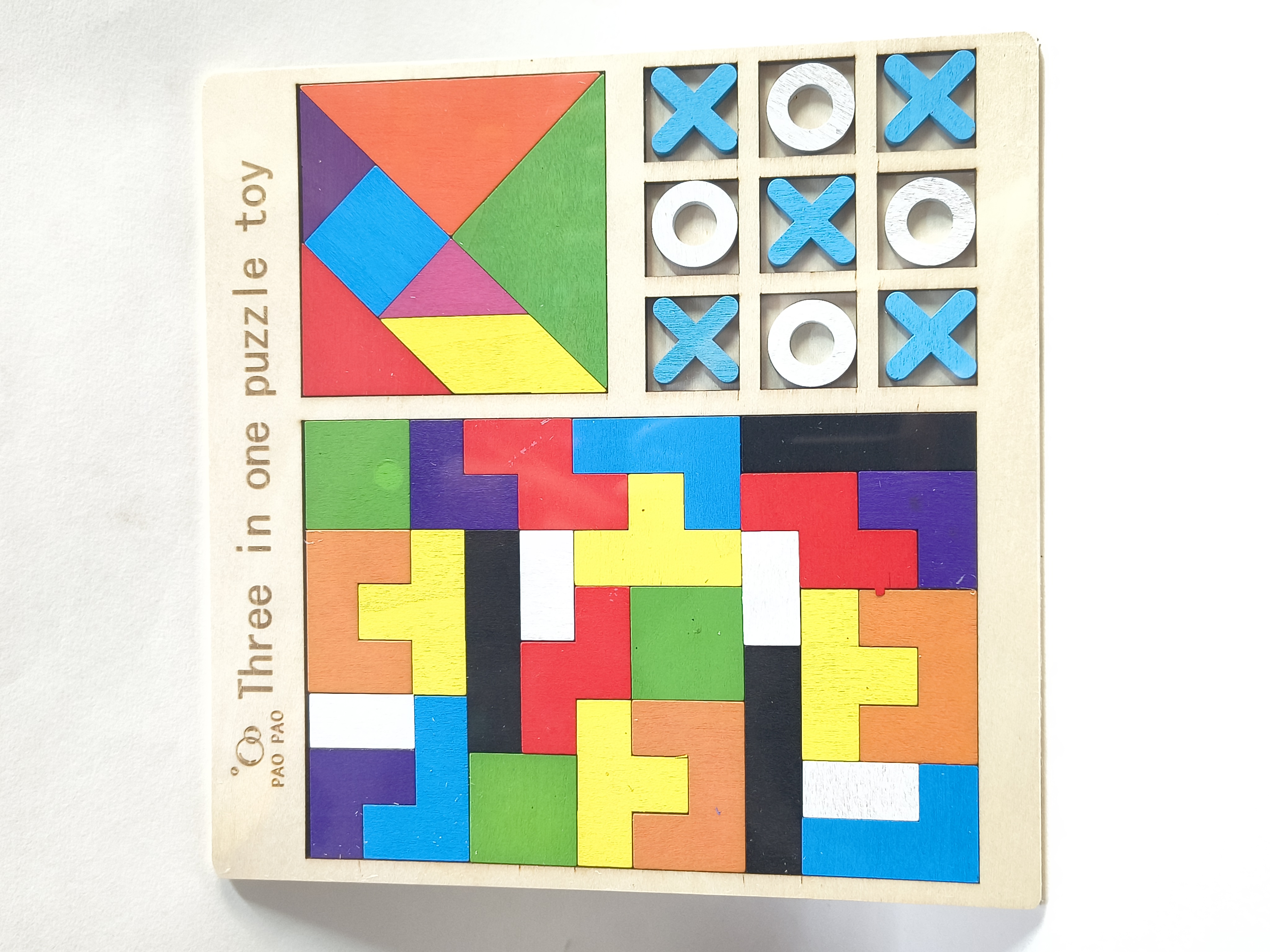 Three-in-One Puzzle Toy