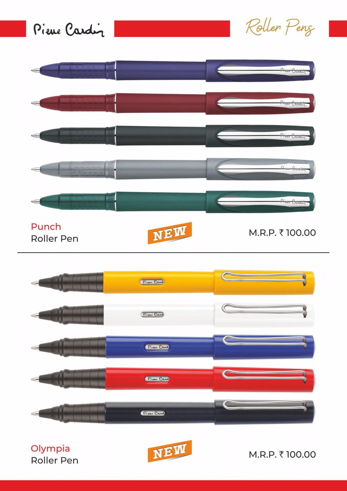 Pierre Cardin Roller Pens