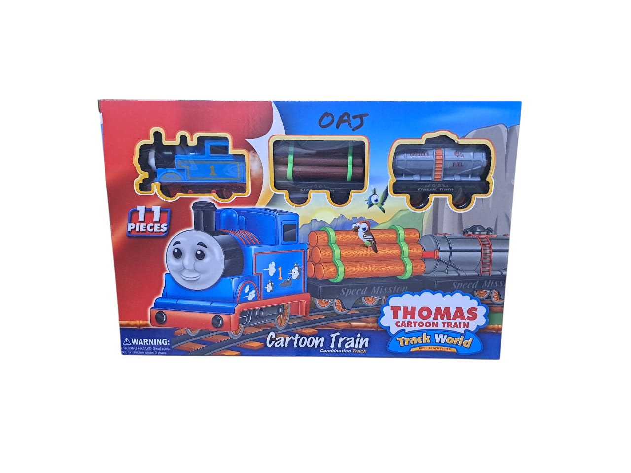 Thomas Cartoon Train Set