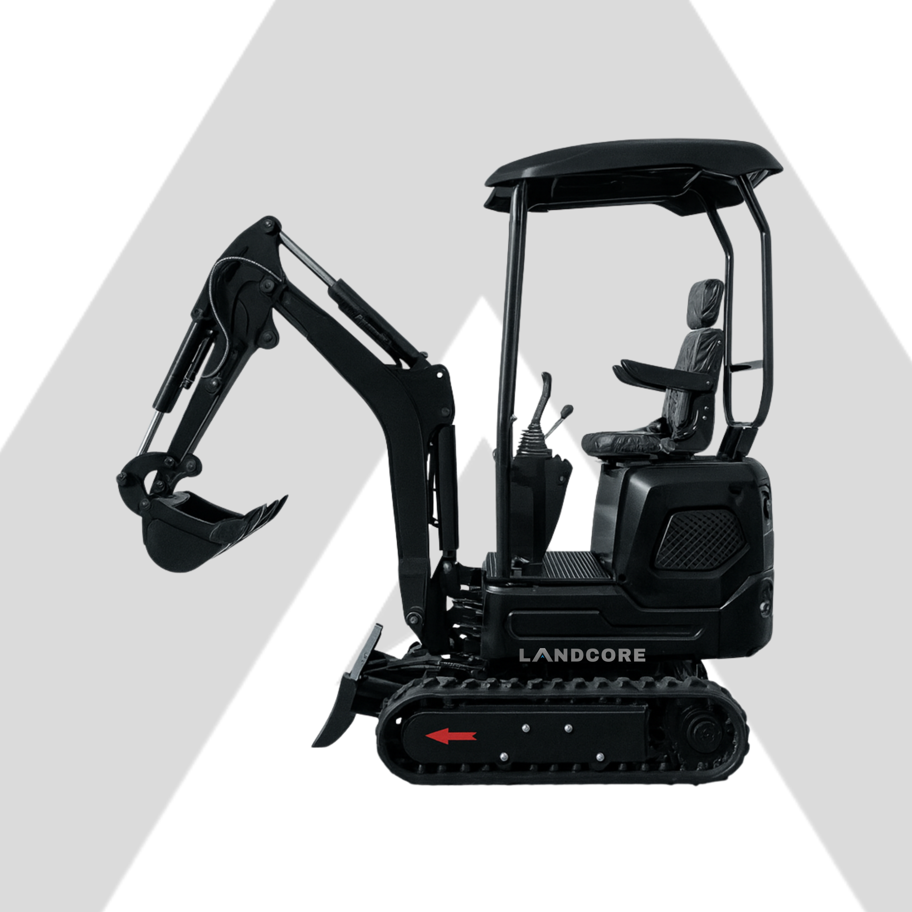 Mini ekskavatorius YFE12