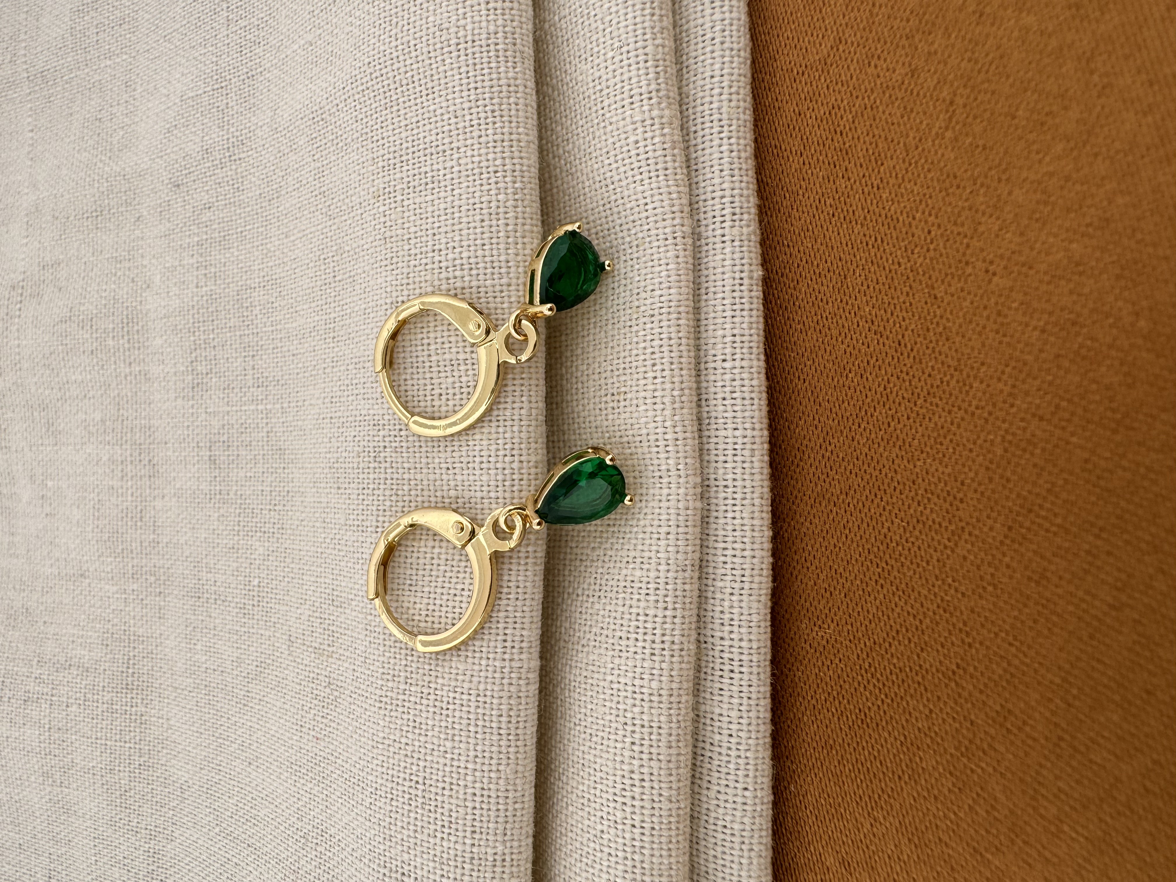 Créole Pampille Zirconium Or 18k