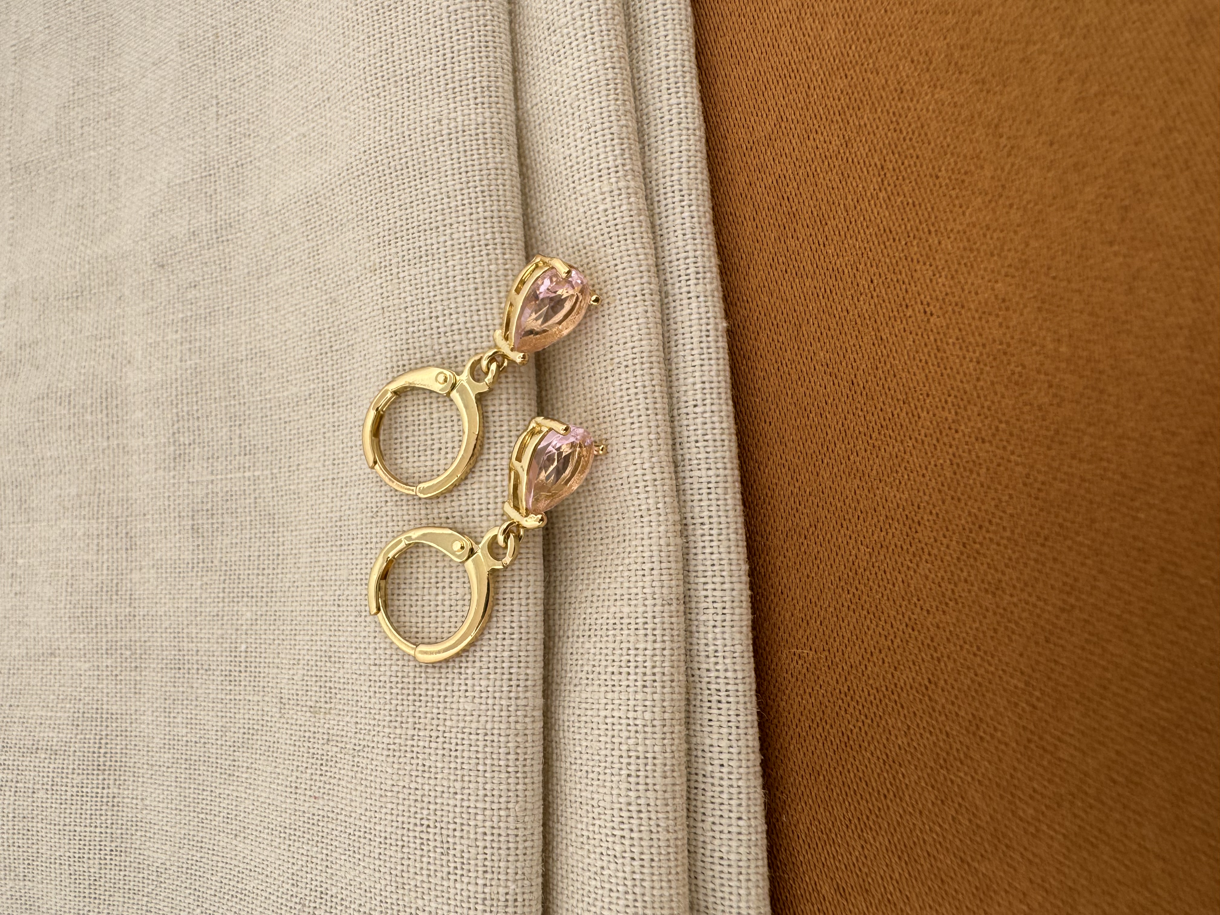 Créole Pampille Zirconium Or 18k