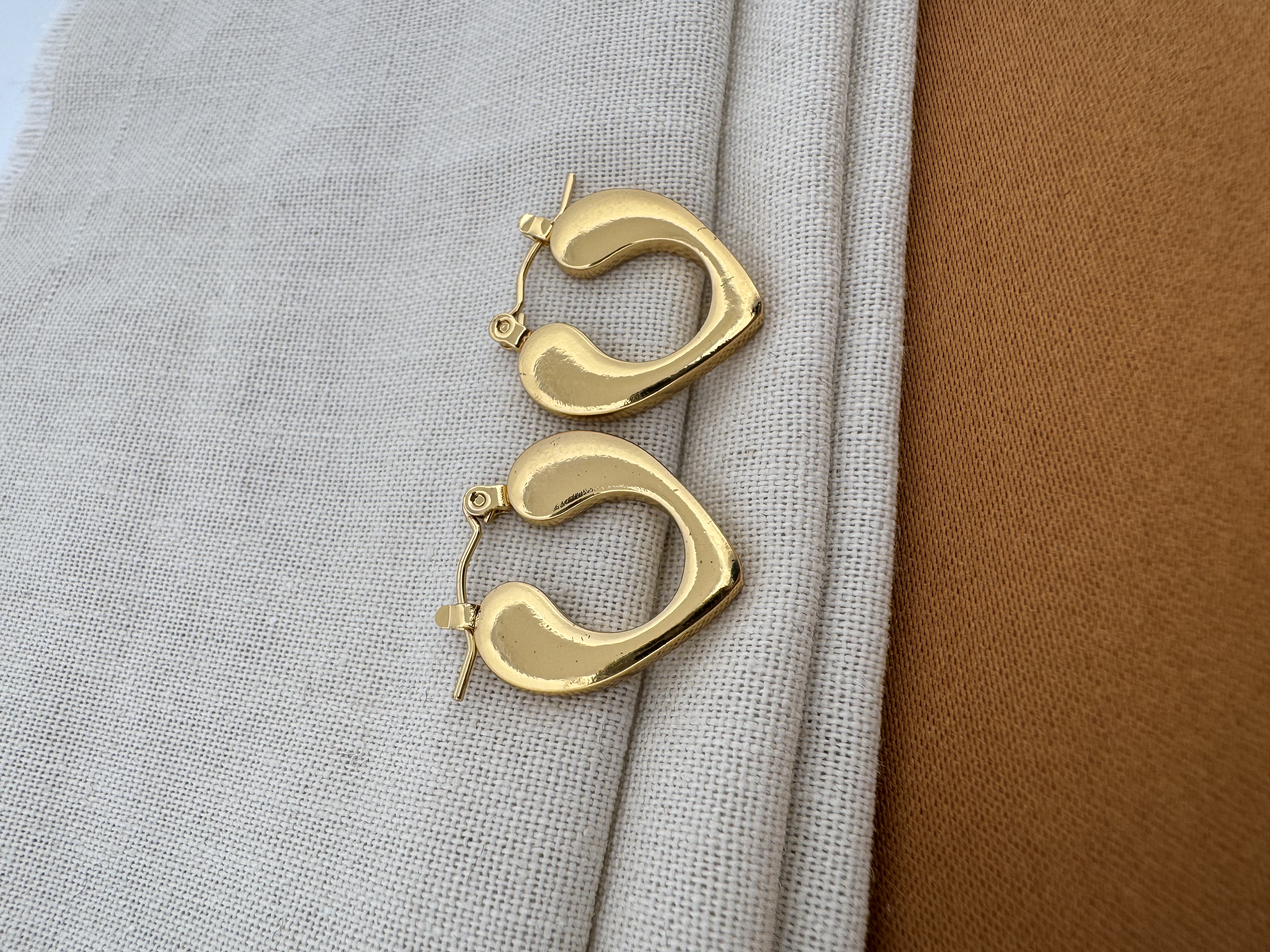 Créole "Coeur" Or 18k