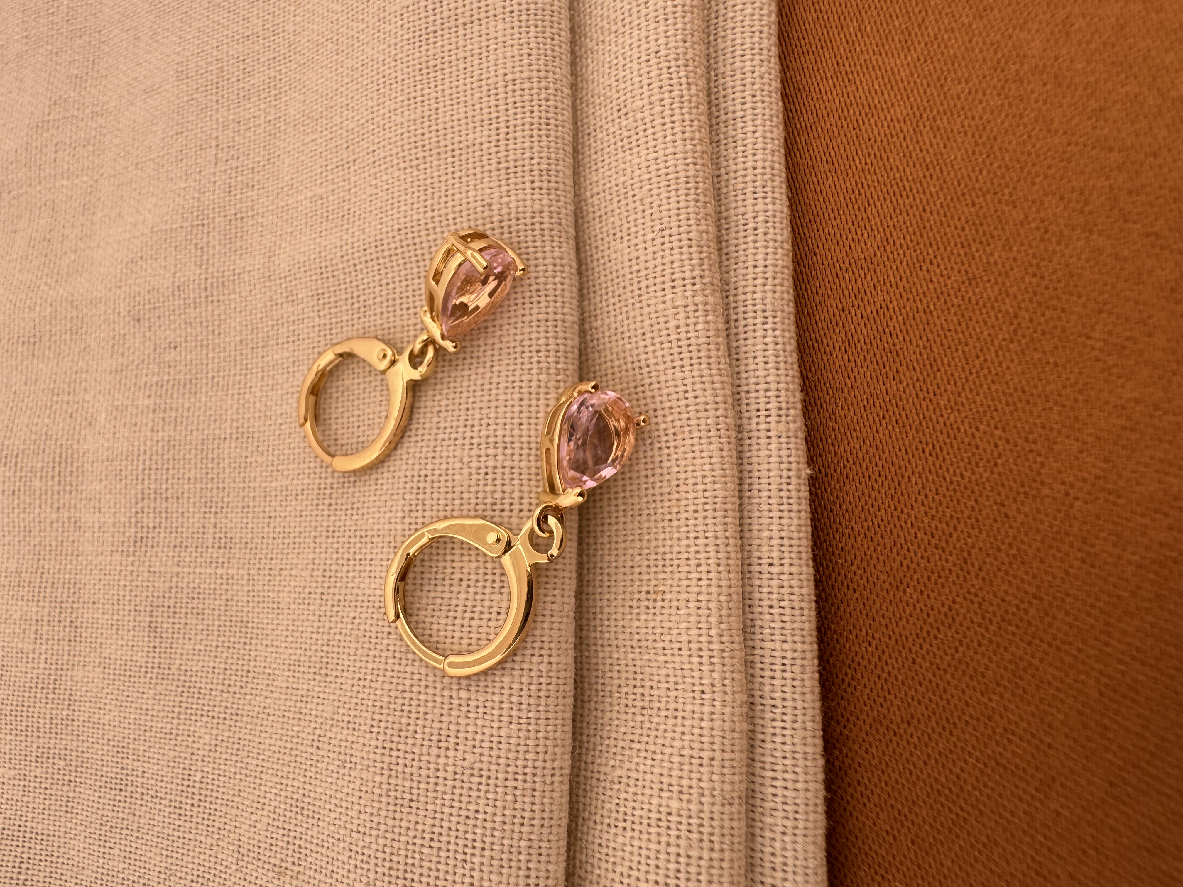 Créole Pampille Zirconium Or 18k